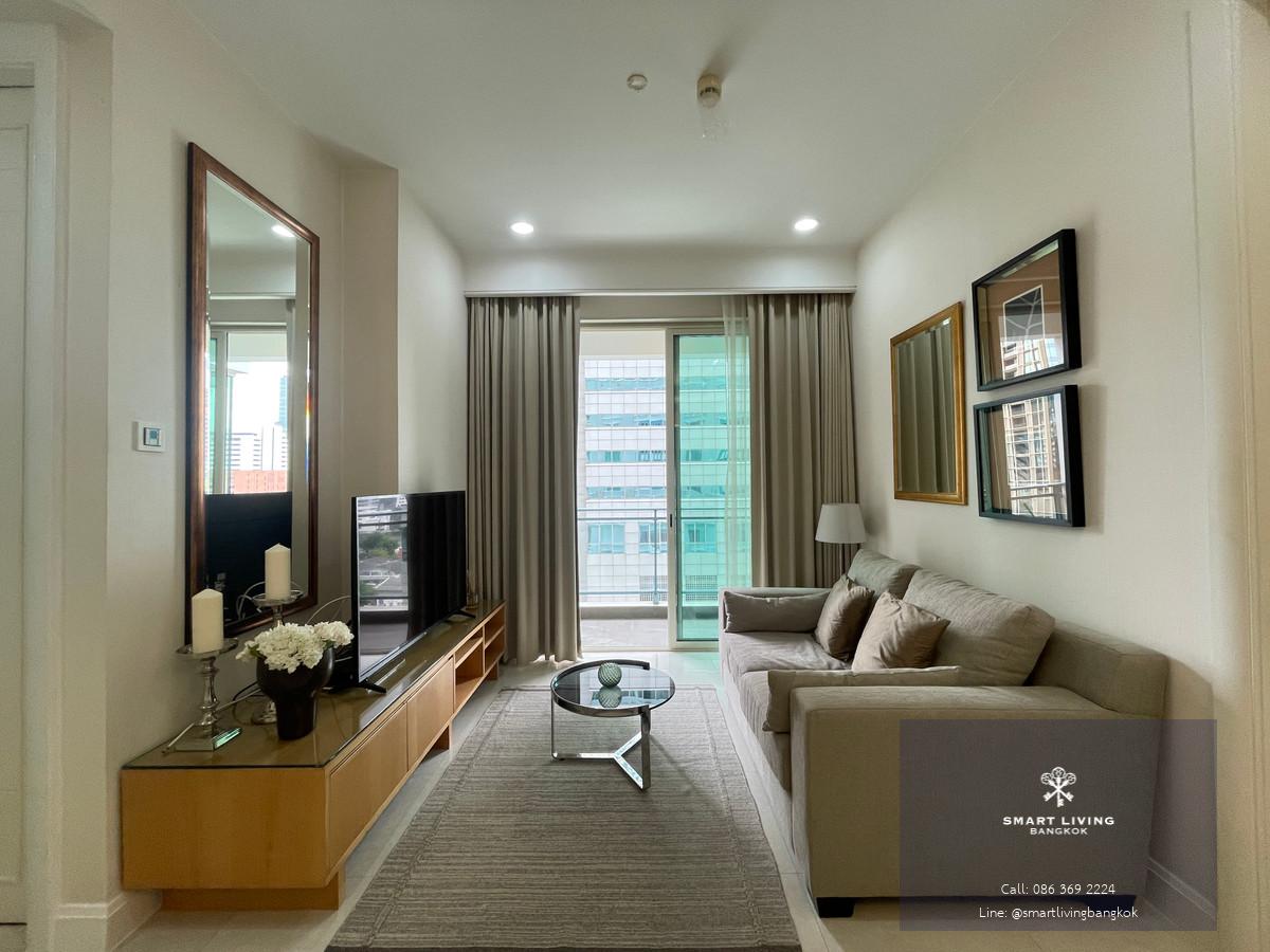 ให้เช่า คอนโด  Q Langsuan  2 ห้องนอน  85 ตร.ม.  ใกล้ BTS Chit Lom   ใกล้ Lumphini Park