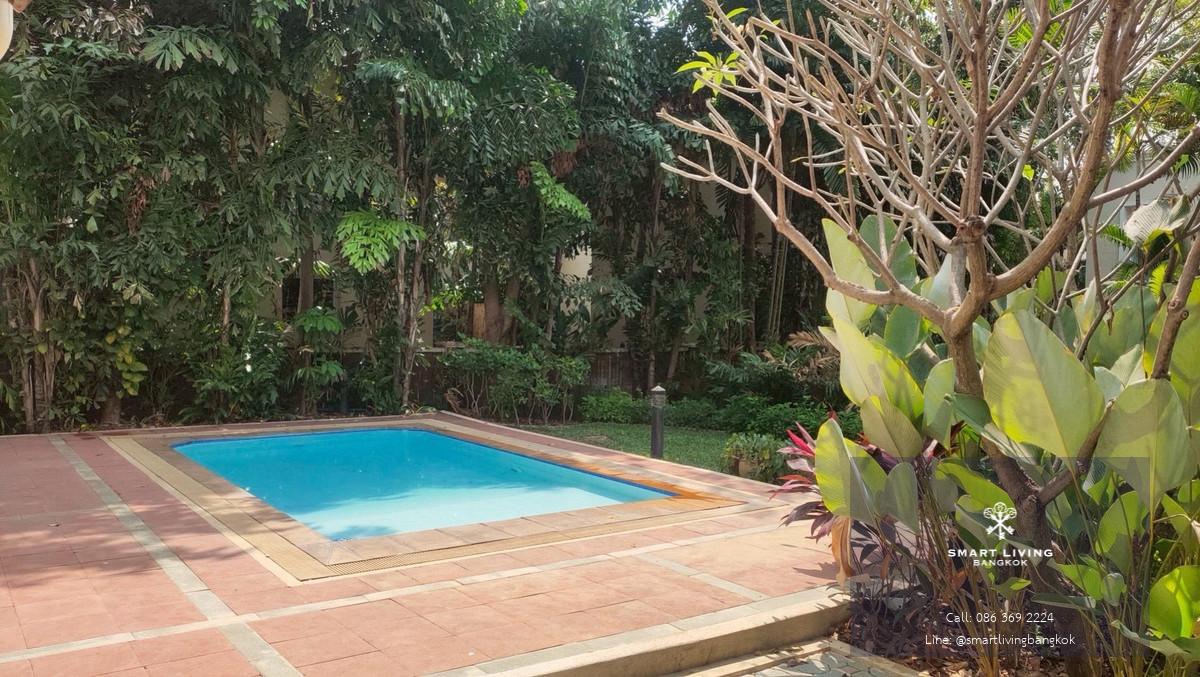 บ้านเดี่ยว พร้อมสระว่ายน้ำส่วนตัวให้เช่า นิชดาธานี ใกล้ ISB ขนาดใหญ่ 452 ตร.ม 4 ห้องนอน 5 ห้องน้ำ ที่ดิน 163.35 ตร.ว