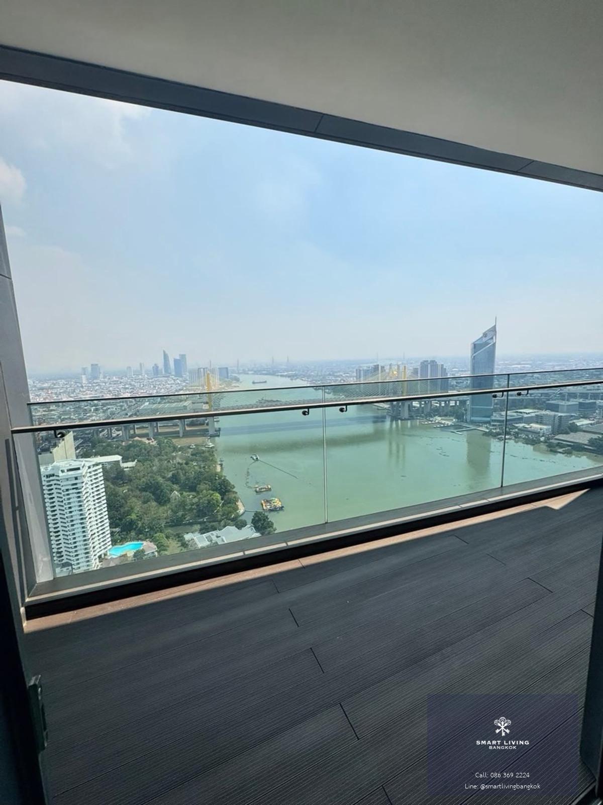 ขายคอนโด Canapaya Residences พระราม 3 วิวแม่น้ำเจ้าพระยา ห้องใหญ่ 88 ตร.ม 2 ห้องนอน Pet-Friendly ระดับ Luxury