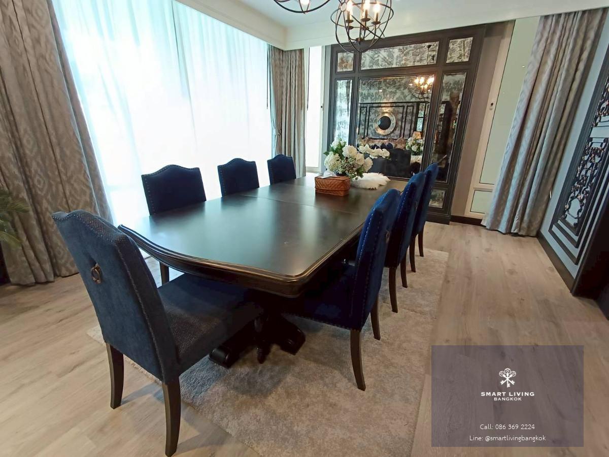 The Park Chidlom ใช้ชีวิตอย่างประณีตมีสไตล์ ห้องหรู 3 นอน 3 น้ำ พร้อมห้องนั่งเล่นห้องทานอาหารขนาดใหญ่ ลิฟท์ส่วนตัว และห้องแม่บ้าน