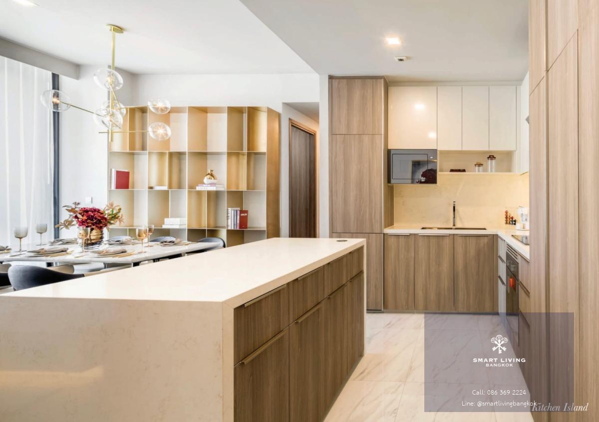 ให้เช่าคอนโดหรูสไตล์ Modern Luxury ทำเลอโศก (2 นอน 86 ตร.ม.) ระเบียงกว้าง เดินเพียง 150 ม. ถึง BTS อโศก และ MRT สุขุมวิท