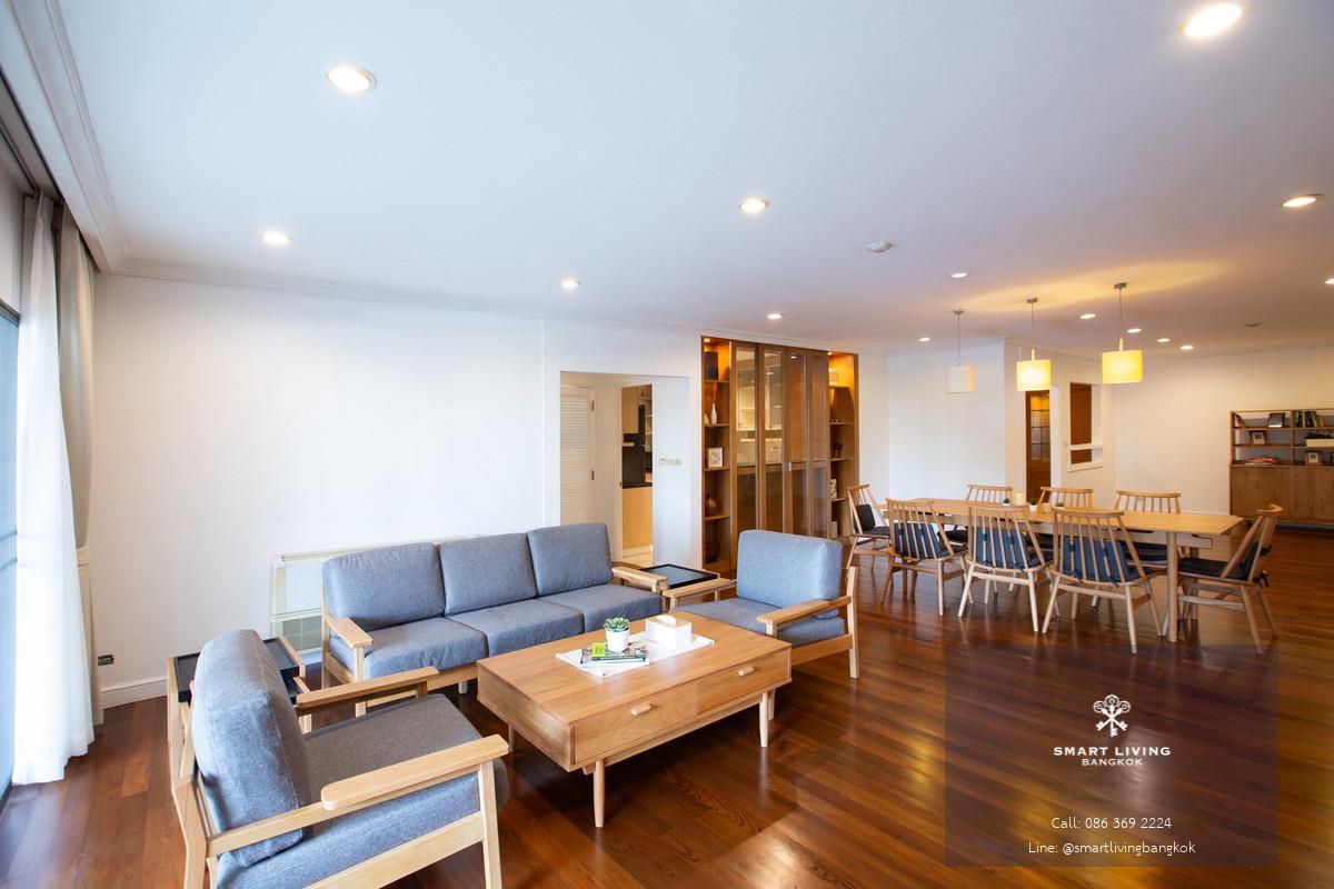 📢👇Newly renovated big size unit, petfriendly no size limit  , big balcony, Located at Sukhumvit 31, near Em district