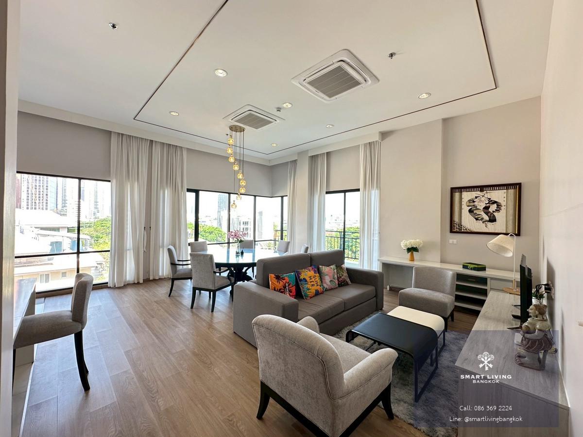 Luxury Family Penthouse-Style Living in Sathorn | Large 4-Bedroom Near BTS St. Louis | และรายล้อมด้วยอาคารสำนักงาน โรงเรียนนานาชาติ โรงพยาบาล และร้านอาหารระดับนานาชาติ