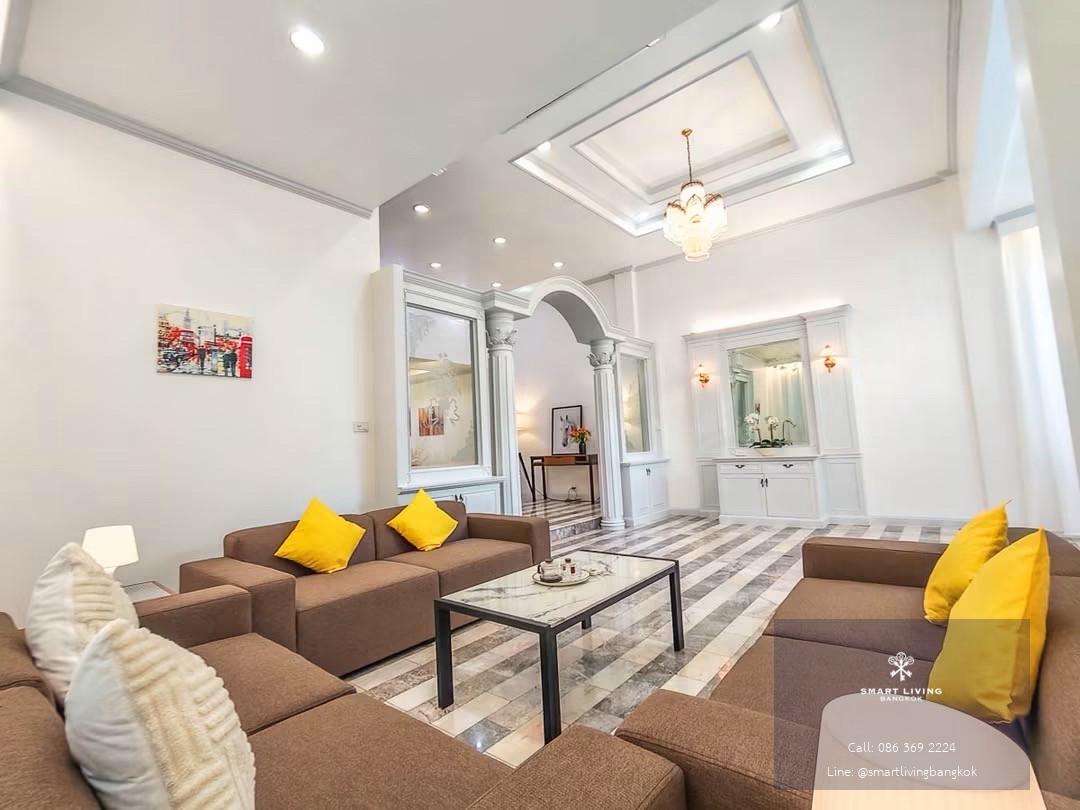 บ้านรีโนเวทใหม่ พื้นที่ใหญ่ ฟังก์ชันครบ ทำเลพระราม 3 เชื่อมต่อสาทร สีลม ใกล้ King’s College และ Central Rama 3 เหมาะอยู่อาศัยหรือทำโฮมออฟฟิศ