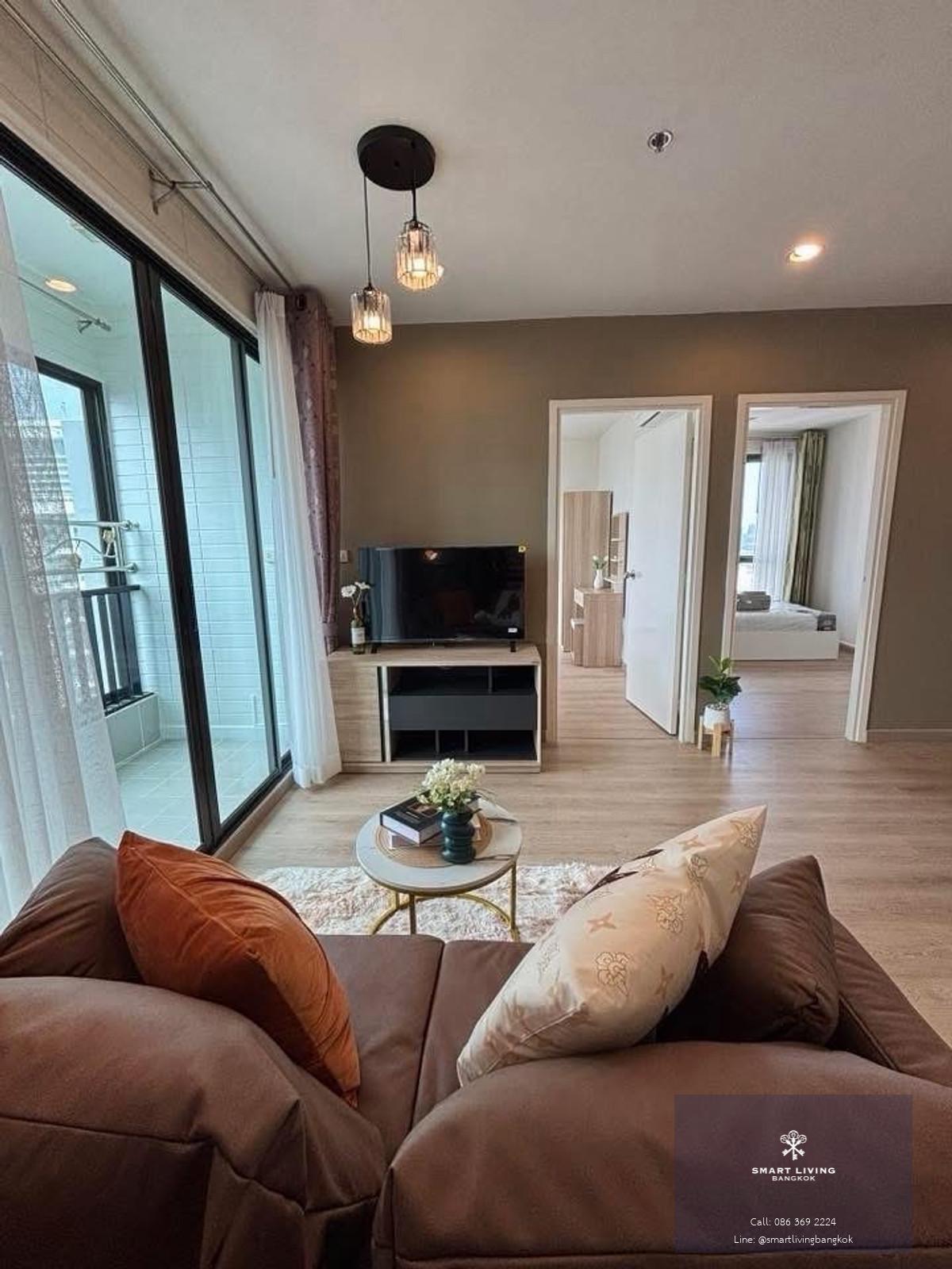 ขายคอนโดลงทุน ใกล้ ICONSIAM เพียง 3 สถานี BTS โพธิ์นิมิตร Ideo Sathorn Thapra 2 ห้องนอน 45 ตร.ม