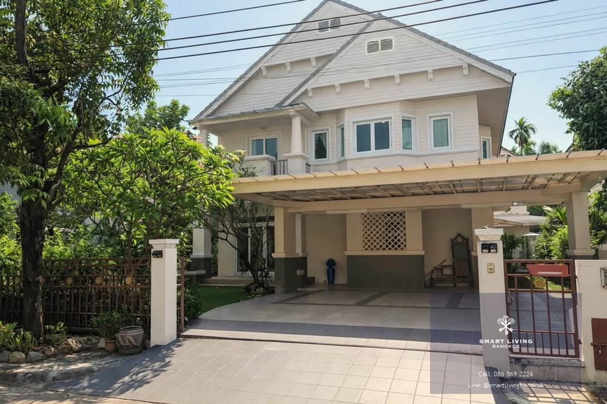 ขายบ้านเดี่ยวหลังมุม พัฒนาการ แปลงใหญ่ 100 ตร.วา ใกล้ทองหล่อ เหมาะอยู่อาศัยระยะยาว