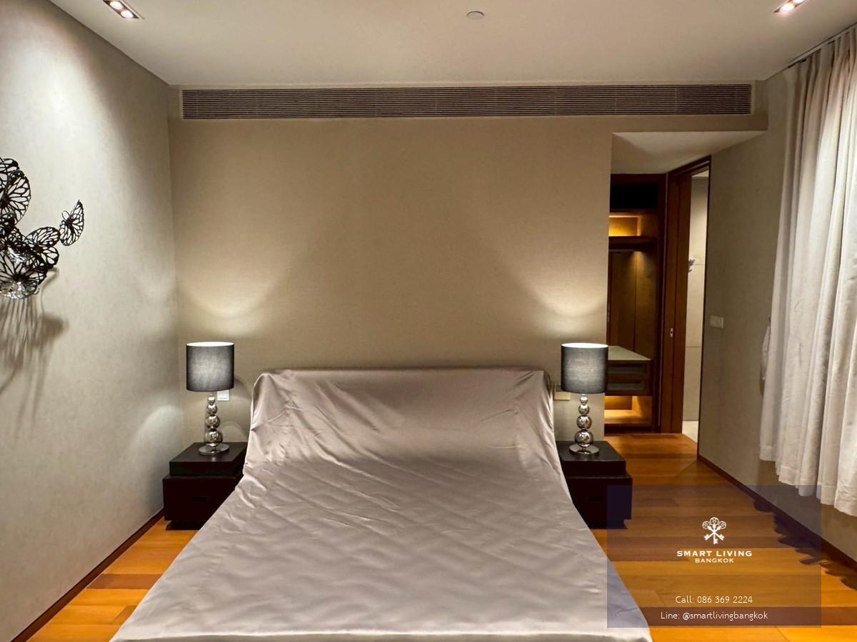 ✨ให้เช่าคอนโดย่านสาทรที่  The Sukhothai residences 2ห้องนอน เฟอร์นิเจอร์ครบ มีลิฟต์ส่วนตัว มีระเบียง ใกล้BTS ศาลาแดง MRT ลุมพินี One Bangkok พร้อมเข้าอยู่