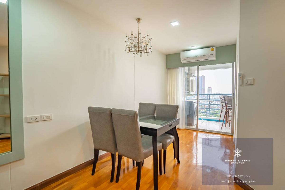 ขายคอนโด Waterford Diamond Sukhumvit 30/1 2ห้องนอน เฟอร์นิเจอร์ครบ มีระเบียง เดินเพียง 600 เมตรถึง BTS