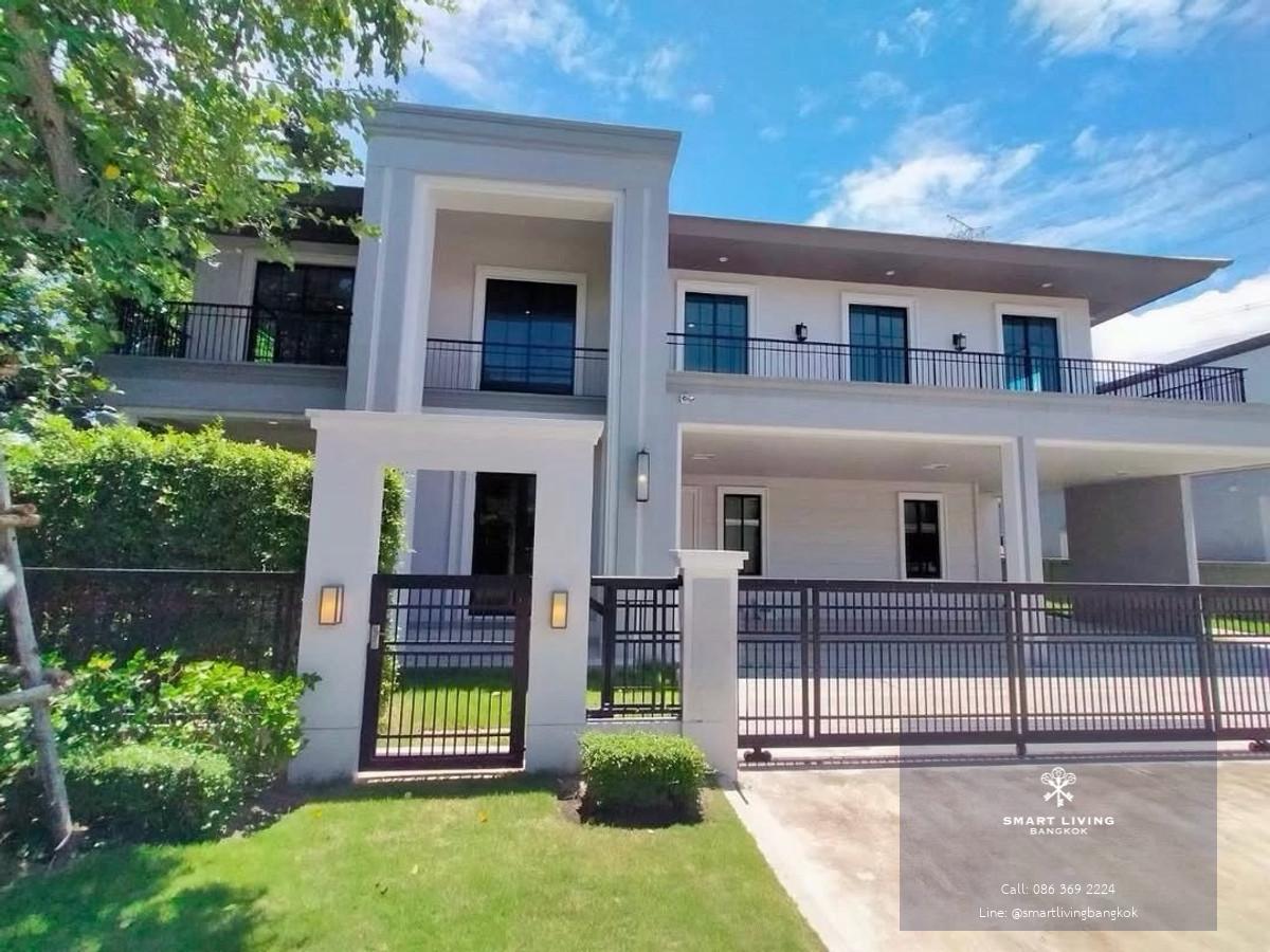 ขายบ้านเดี่ยวหรู แจ้งวัฒนะ หลังใหญ่ที่สุดในโครงการ Setthasiri Chaengwattana – Prachachuen 2 บ้านใหม่ไม่เคยอยู่ ใกล้ทางด่วนศรีสมาน ราคา 27.9 ล้านบาท