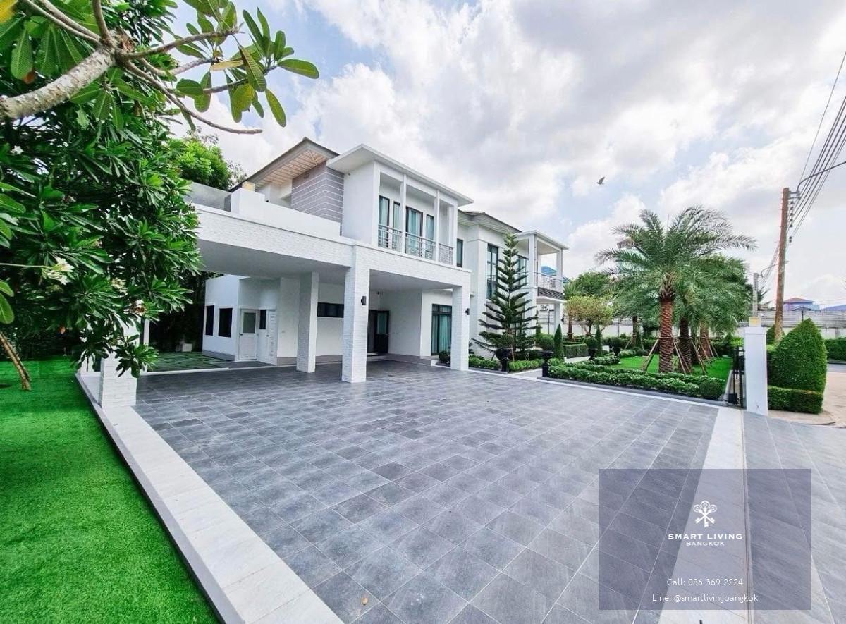 บ้านเช่าหรู Perfect Masterpiece สุขุมวิท 77 หลังมุม พื้นที่ใหญ่ ใกล้สนามบินสุวรรณภูมิ รองรับสัตว์เลี้ยง