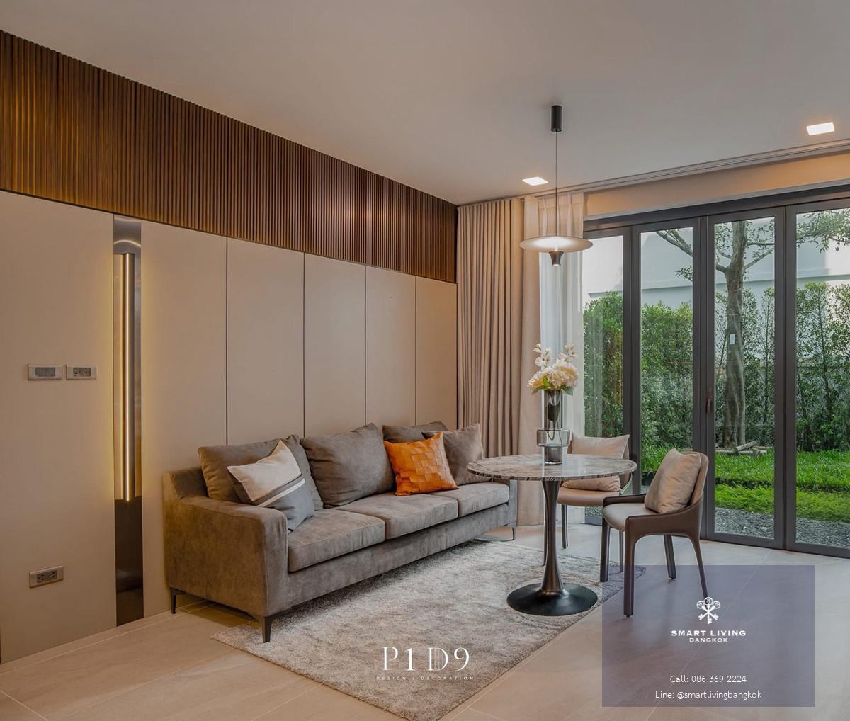 ขาย/ให้เช่า บ้านเดี่ยว VIVE 2 กรุงเทพกรีฑา บนถนนกรุงเทพกรีฑา บ้านหรู 4 ห้องนอน พร้อมลิฟต์ส่วนตัว พื้นที่ใช้สอย 421 ตร.ม.