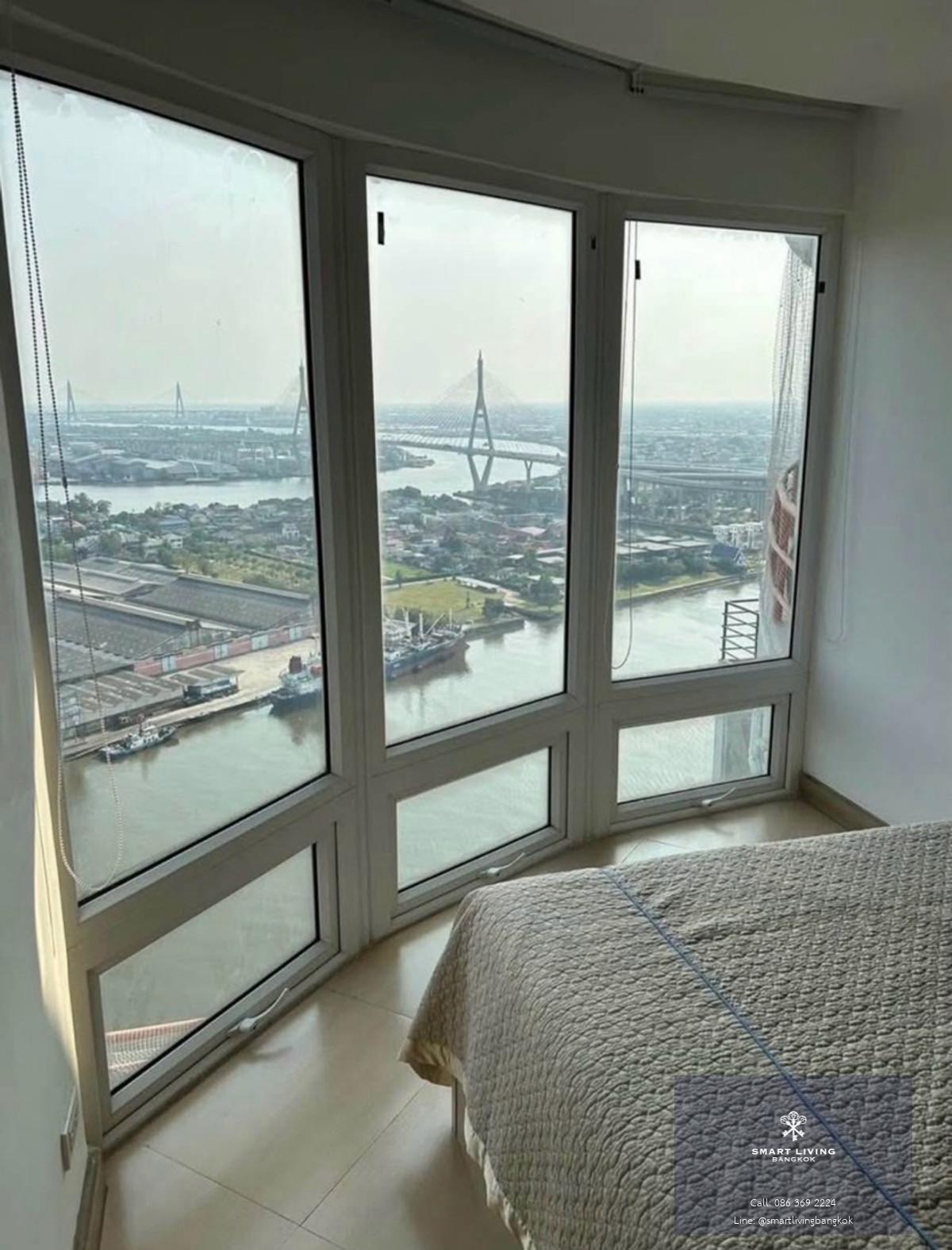 คอนโดดูเพล็กซ์ชั้นบนสุด วิวแม่น้ำเจ้าพระยา พร้อมดาดฟ้าส่วนตัว