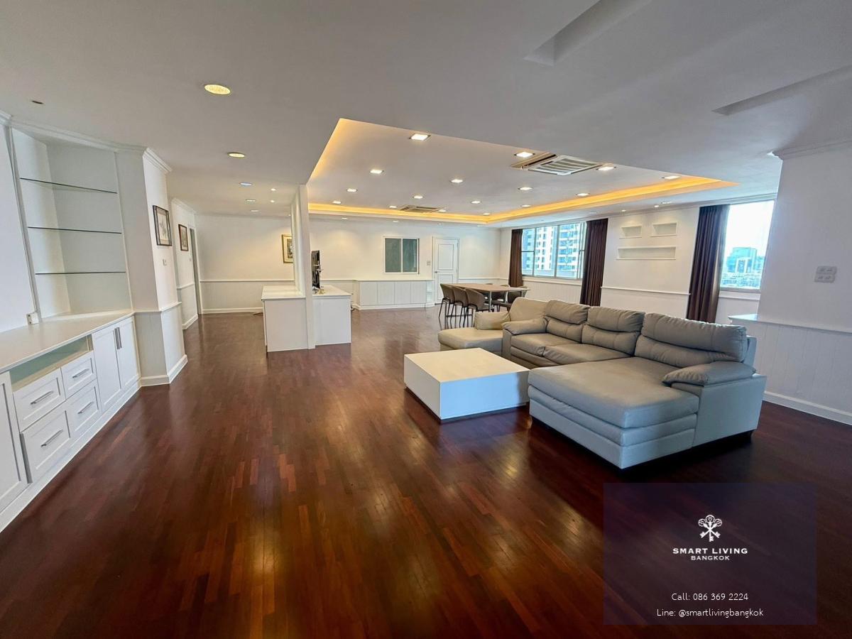 ให้เช่าคอนโดไซส์ครอบครัว D.S. Tower 1 รีโนเวทใหม่ 236 ตร.ม. 3 ห้องนอน ชั้น 20 ใกล้ BTS พร้อมพงษ์