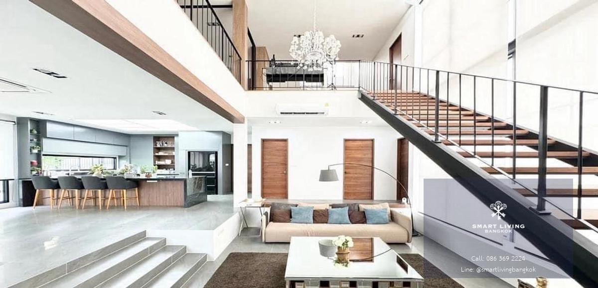 ขายบ้านเดี่ยวคลองสาน ใกล้ไอคอนสยาม ใกล้รถไฟฟ้า บ้านสร้างเองดีไซน์พิเศษ พื้นที่ใหญ่ ใจกลางเมือง