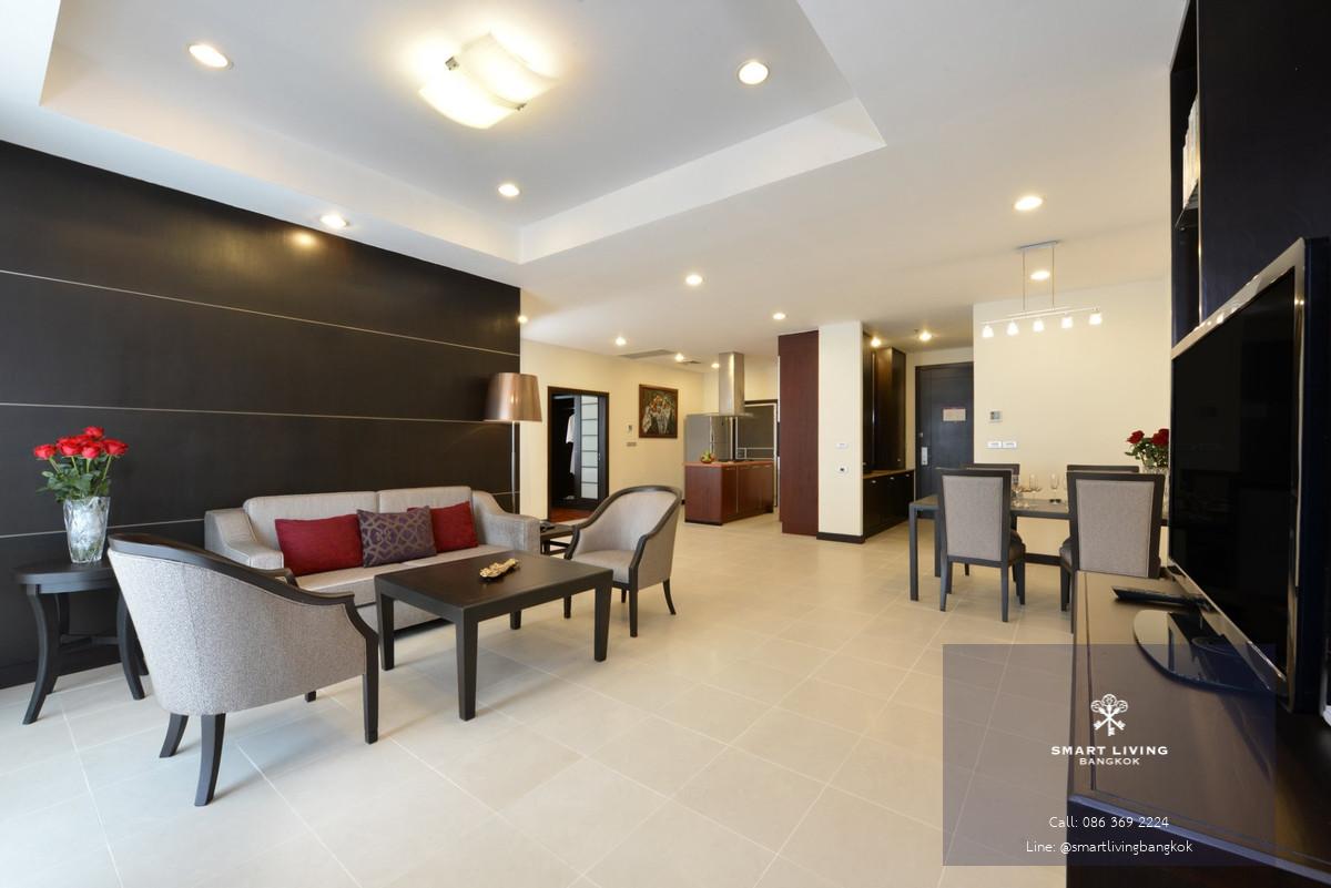 For rent Huge Apartment in Asoke! 2 Bedroom-renovated 155 sq.m near BTS Asoke call 086-369-2224