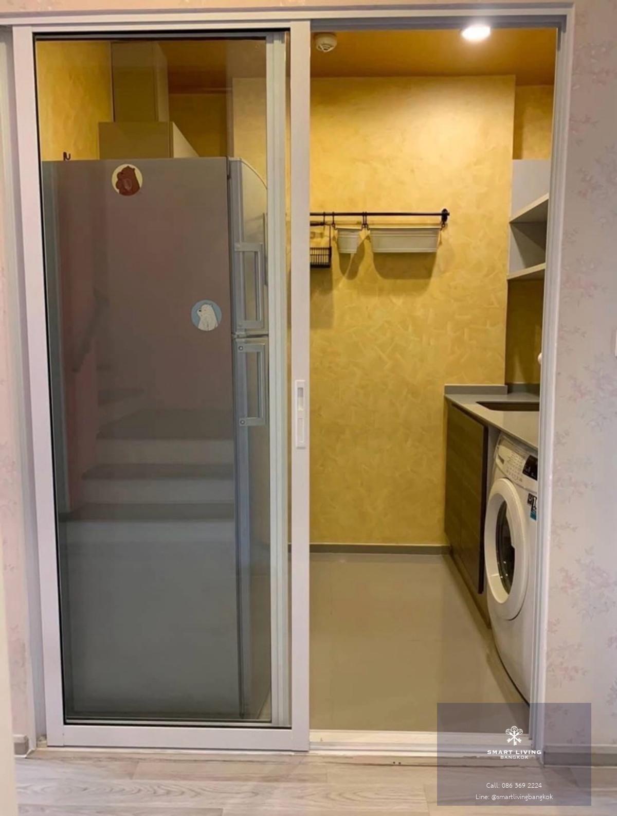 คอนโดดูเพล็กซ์ ชั้นสูง ใกล้ MRT ห้วยขวาง เหมาะลงทุนปล่อยเช่า