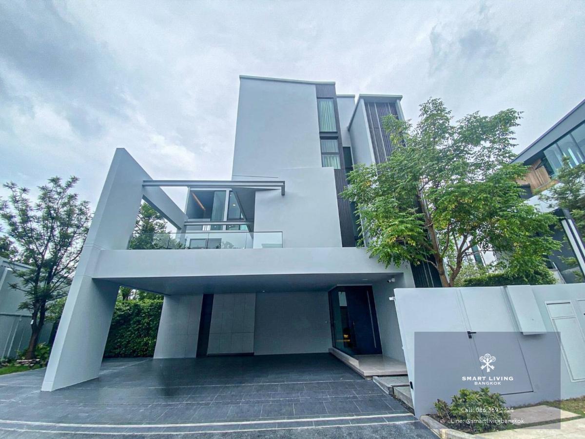 ขาย/ให้เช่า บ้านเดี่ยวหรู Vive กรุงเทพกรีฑา แปลงมุมสวนใหญ่พิเศษ 421 ตร.ม. พร้อมลิฟต์ส่วนตัว ตกแต่งครบ