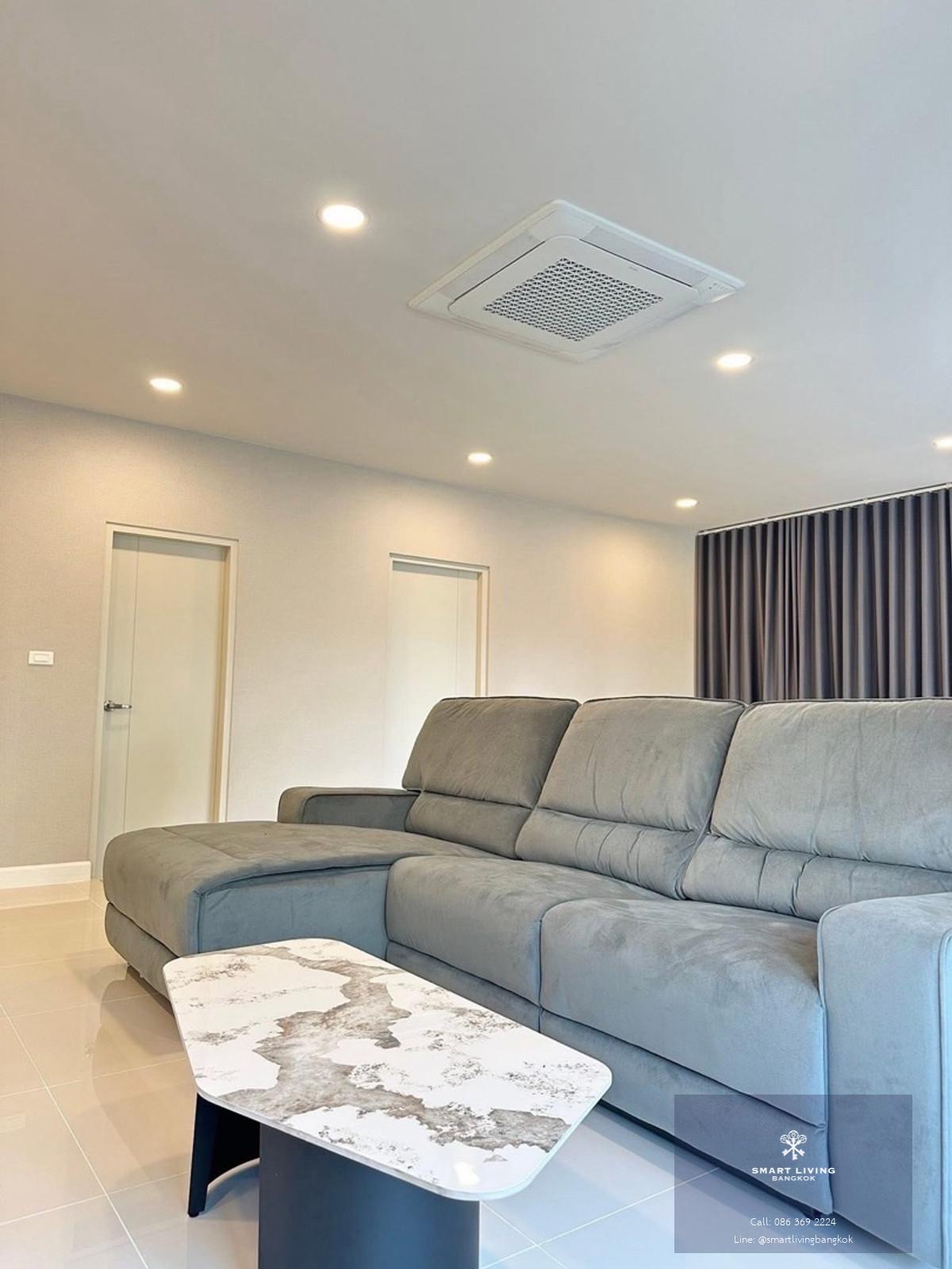 บ้านเดี่ยวให้เช่า Centro Bangna เฟส 2 หลังใหญ่ 4 ห้องนอน ใกล้ Mega Bangna และโรงเรียนนานาชาติ เลี้ยงสัตว์ได้