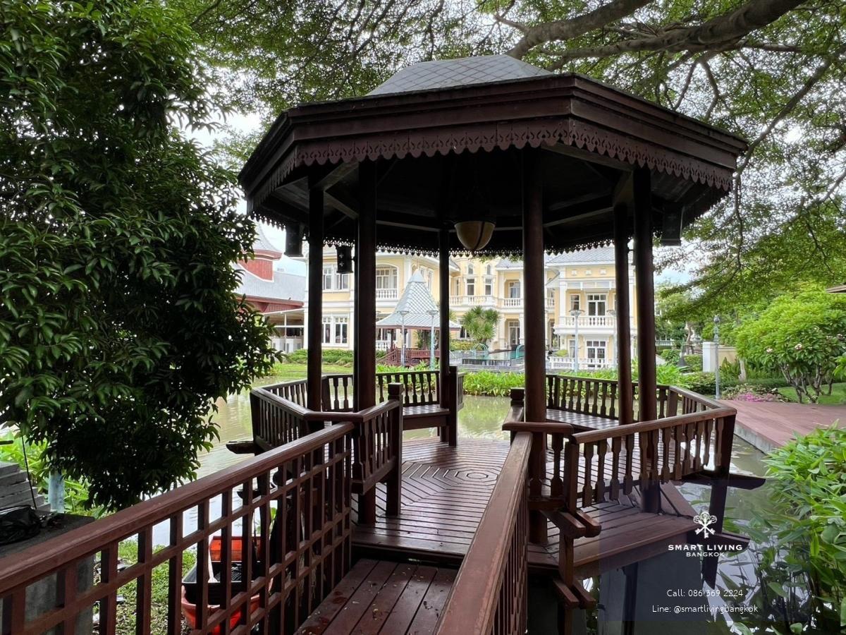 บ้านหรูพร้อมสระว่ายน้ำส่วนตัว ติดถนนเกษตร–นวมินทร์ ใกล้ The Crystal และ Central Festival EastVille เดินทางสะดวก เหมาะอยู่อาศัยและลงทุน