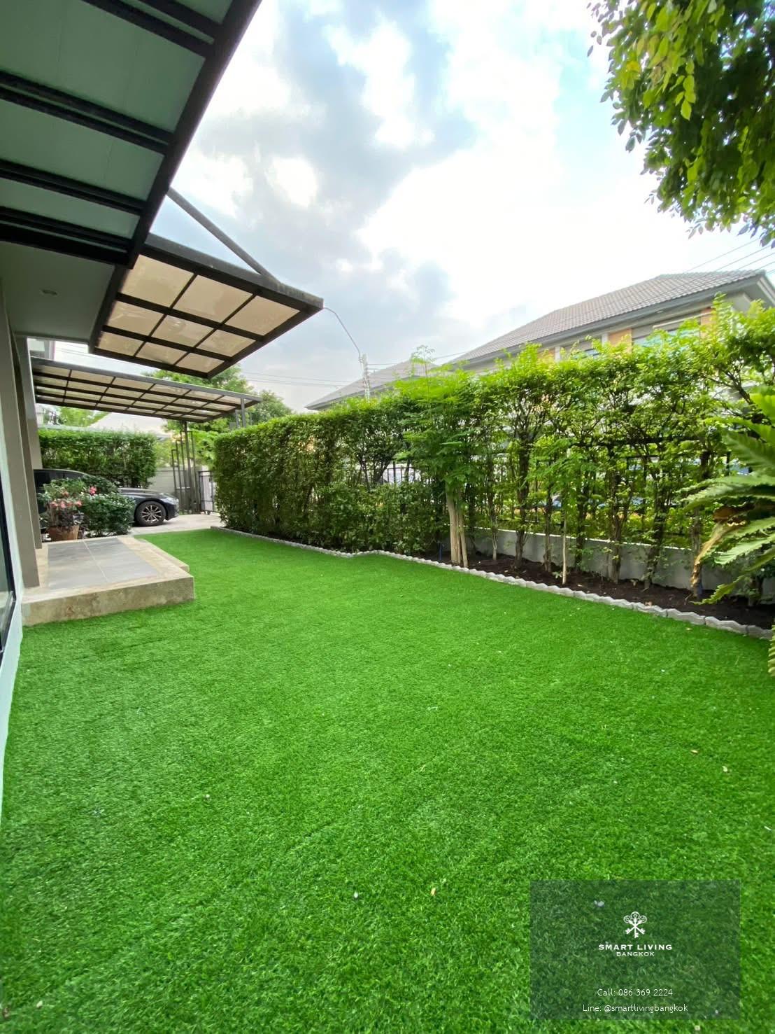 ให้เช่าบ้านเดี่ยวทำเลรามอินทรา (4 นอน 3 น้ำ) พื้นที่กว้าง 65 ตร.ว. เดินทางสะดวกใกล้แฟชั่นไอส์แลนด์และทางด่วน