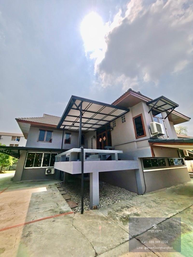 ขายที่ดินผืนใหญ่ งามวงศ์วาน 595 ตร.ว. ขายในราคาที่ดิน พร้อมบ้านเดี่ยว 500 ตร.ม.