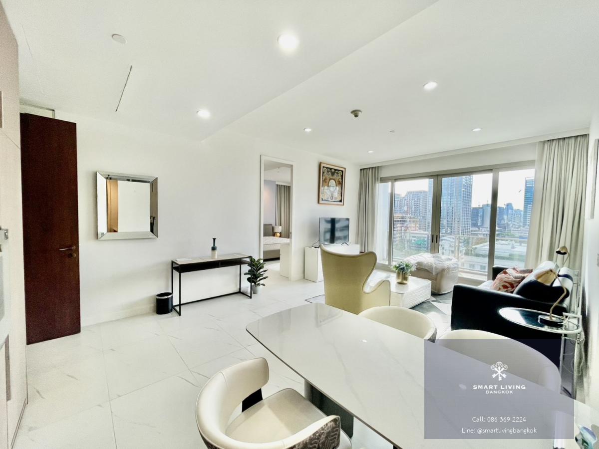 📢👇185 Rajadamri is one of luxury condo , unblocked view, long big balcony, fully furnished, near Central World, Lumpini park, Velaa community mall.