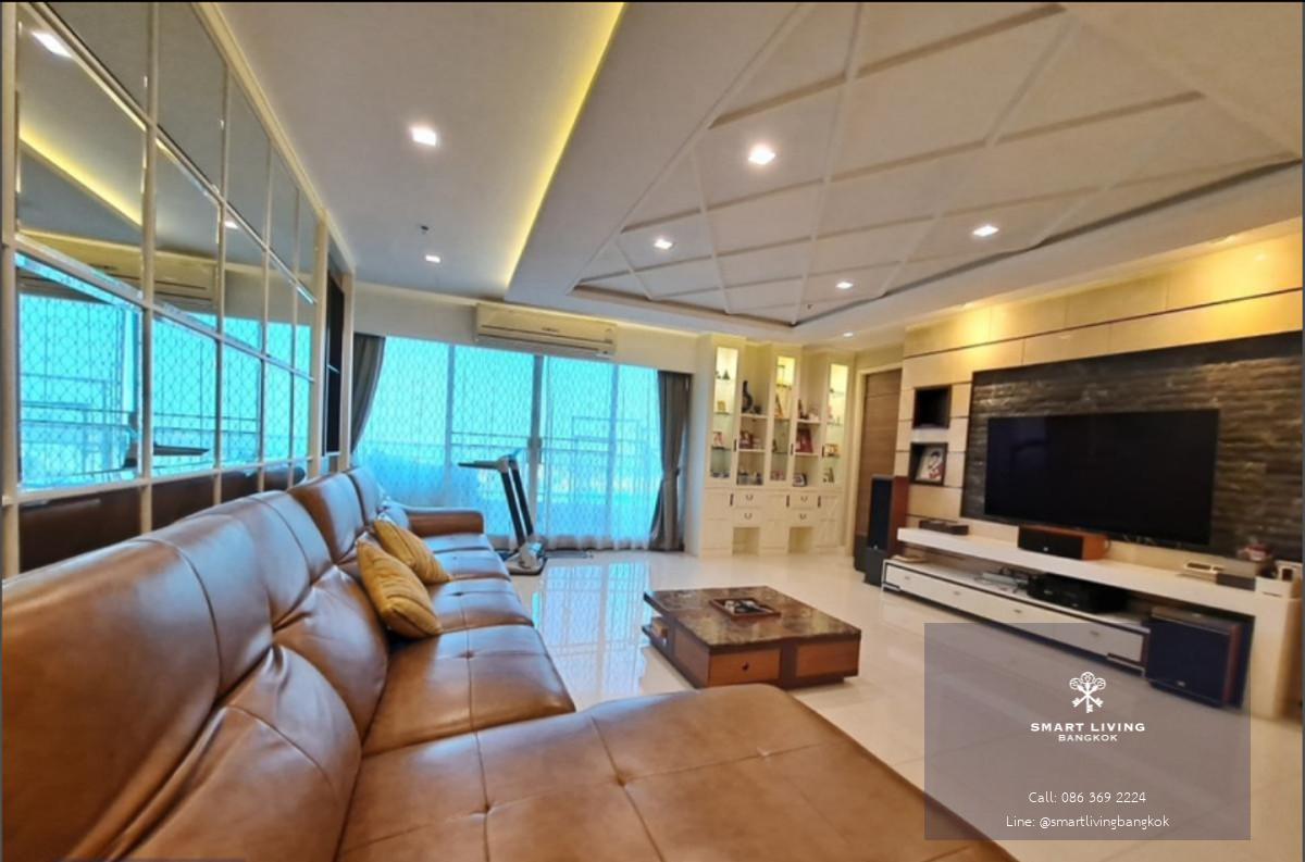 ให้เช่า คอนโด   Supalai Prima Riva  3 ห้องนอน 246 ตร.ม. ใกล้ BTS สุรศักดิ์  ใกล้ Central Plaza Rama 3