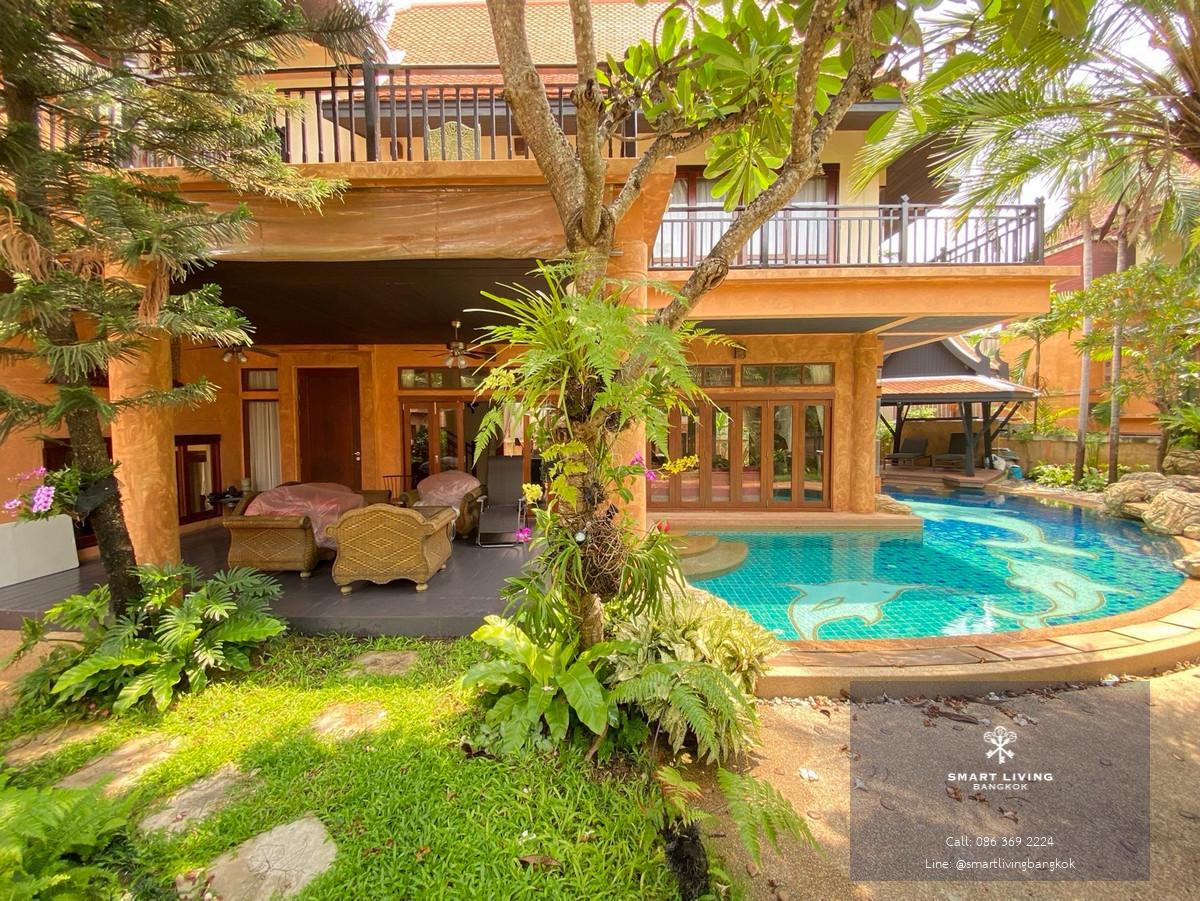 ขายพร้อมผู้เช่า 31/12/ 2570
พูลวิลล่าสไตล์ไทย-บาหลี 3.5 ชั้น ห่างจากหาดจอมเทียนเพียง 350 เมตร มีสระว่ายน้ำส่วนตัว