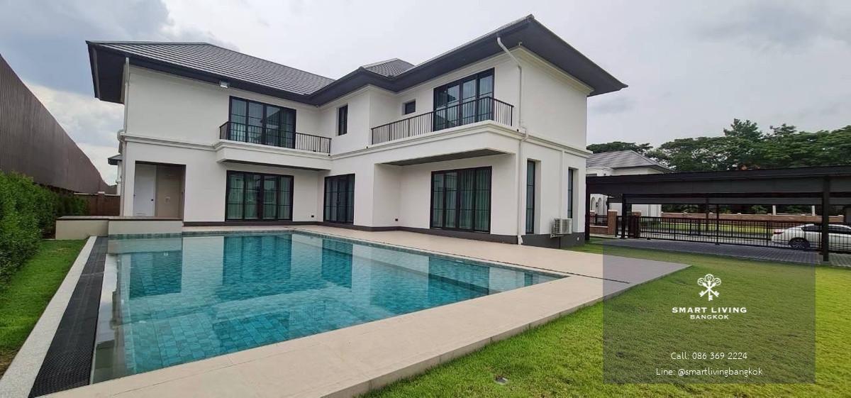 ให้เช่าบ้านหรูพร้อมสระส่วนตัว ใกล้ ISB เหมาะสำหรับครอบครัวต่างชาติ เข้าอยู่ เมษายน 2569
