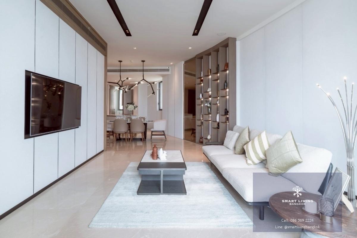 ให้เช่าคอนโดหรูริมแม่น้ำเจ้าพระยา Banyan Tree Residences Riverside Bangkok 2 ห้องนอน 160 ตร.ม. วิวแม่น้ำพาโนรามา ใกล้ ICONSIAM
