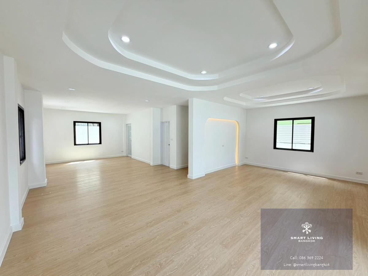 ขายบ้านเดี่ยวรีโนเวทใหม่ House Nawamin 111  58 ตร.ว. จอดรถได้ 4 คัน ทำเลดีทะลุได้ 4 เส้นทาง