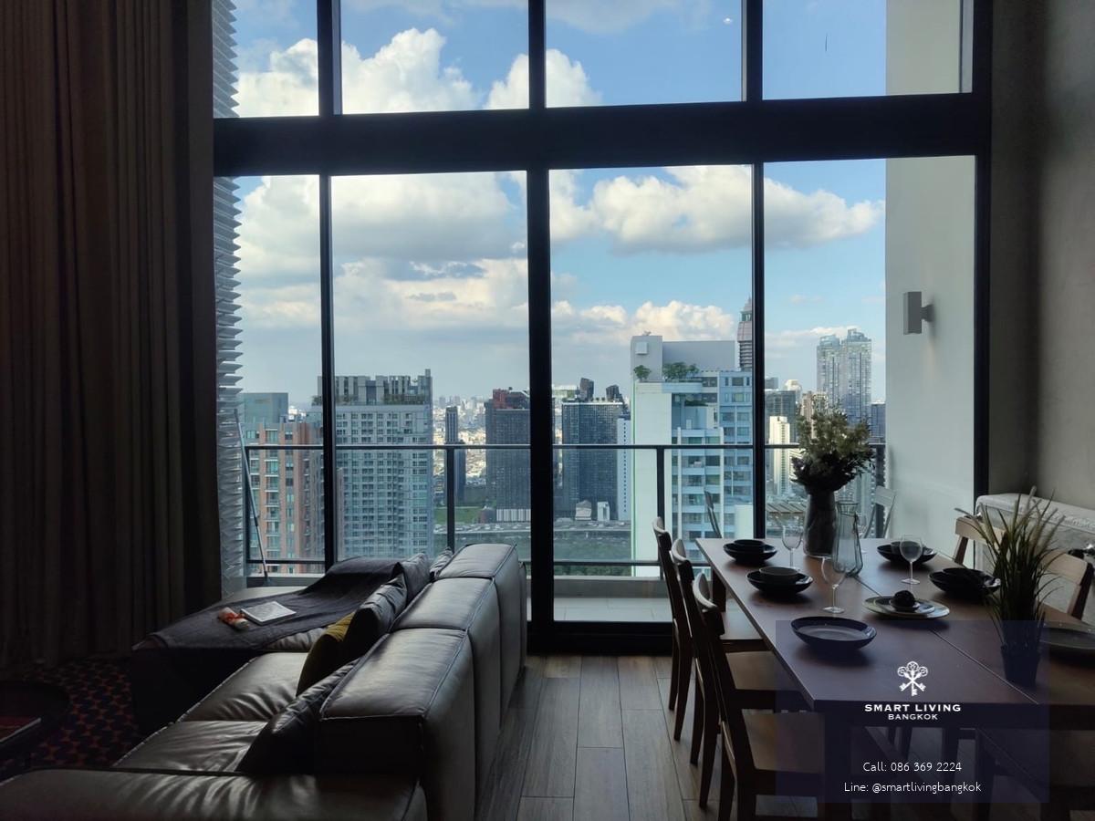 ขายเพนท์เฮาส์ดูเพล็กซ์ อโศก ใกล้ BTS Asoke MRT Sukhumvit ขายพร้อมผู้เช่า รายได้ 140,000 บาท/เดือน ถึงปี 2027