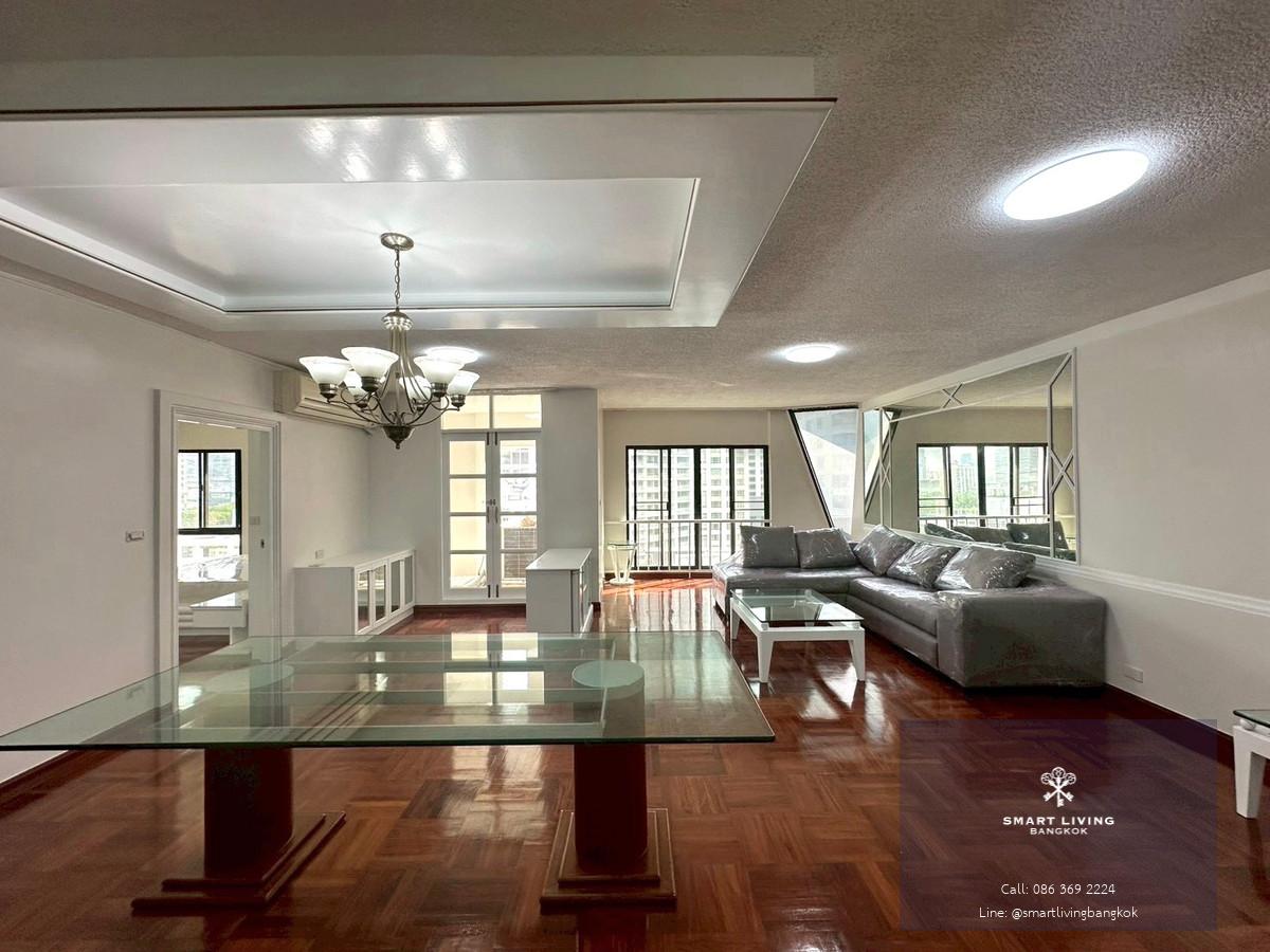 ให้เช่าคอนโดเลี้ยงสัตว์ได้ 😼🐶ย่านหลังสวน 3ห้องนอน ขนาด 250ตรม. เฟอร์นิเจอร์ครบ ใกล้BTS ชิดลม, Central Chidlom, Central Embassy, centralwOrld พร้อมอยู่