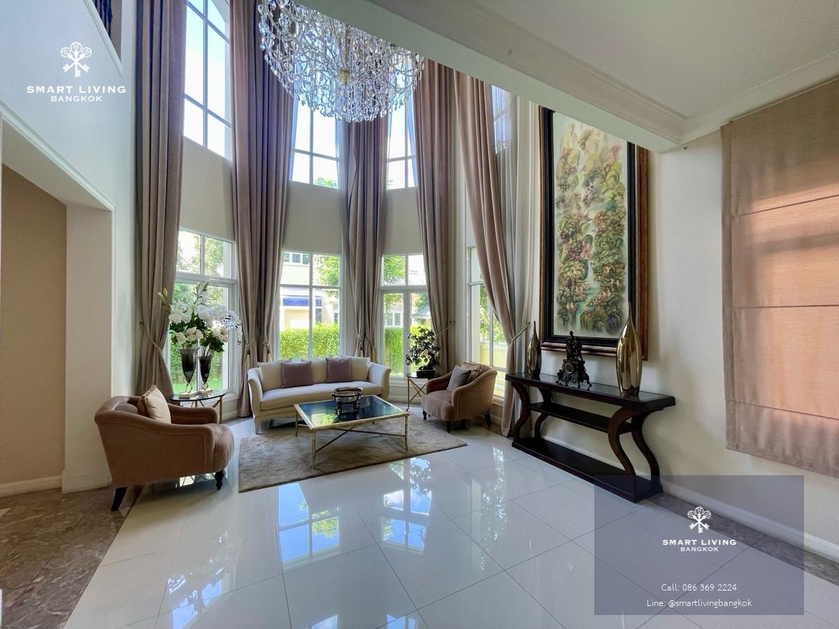 บ้านเดี่ยวหรูหลังใหญ่ในหมู่บ้านเดอะ รอยัล เรสซิเดนซ์ ทำเลเกษตร–นวมินทร์ ติดวิลล่า มาร์เก็ต