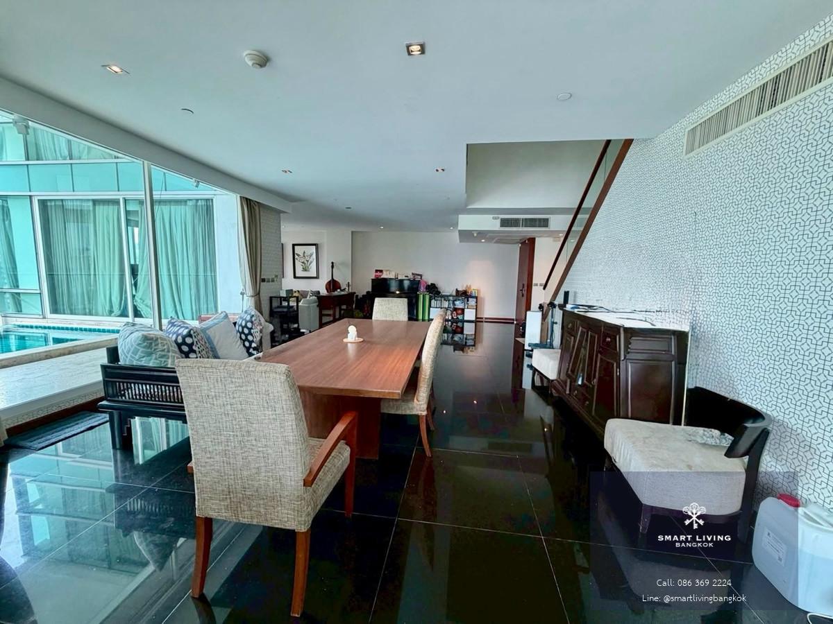 ให้เช่าคอนโด Duplex หรู พร้อมสระว่ายน้ำส่วนตัว สุขุมวิท 31 ขนาด 347 ตร.ม ใกล้ BTS พร้อมพงษ์ ยูนิตหายาก