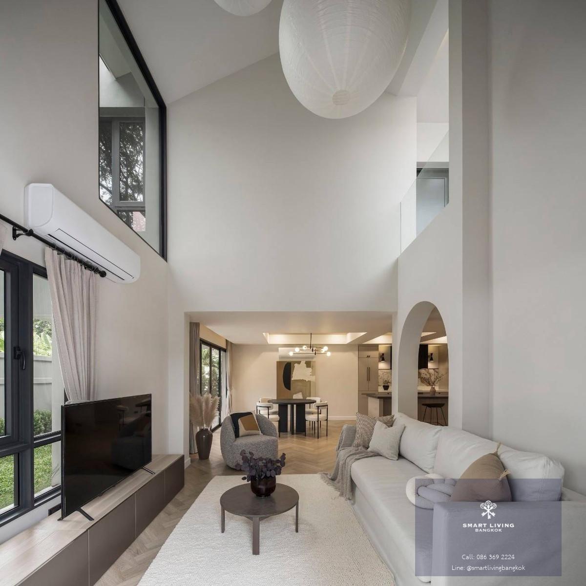 📢 ขายบ้านเดี่ยว 2ชั้น 4ห้องนอน ขนาด 350ตรม. บ้านสวยเฟอร์นิเจอครบ ใกล้เอกมัย พระโขนง พร้อมเข้าอยู่