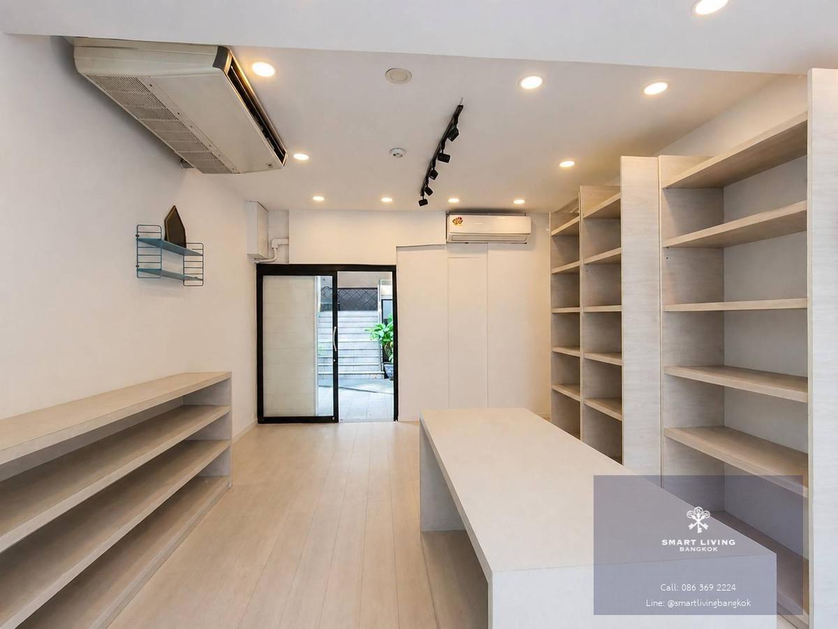 Retail Space for Rent Sukhumvit พื้นที่ขนาด 24 ตร.ม. ใกล้ BTS เพลินจิต เหมาะสำหรับธุรกิจ Beauty / ทำเล็บ / ทำสปา