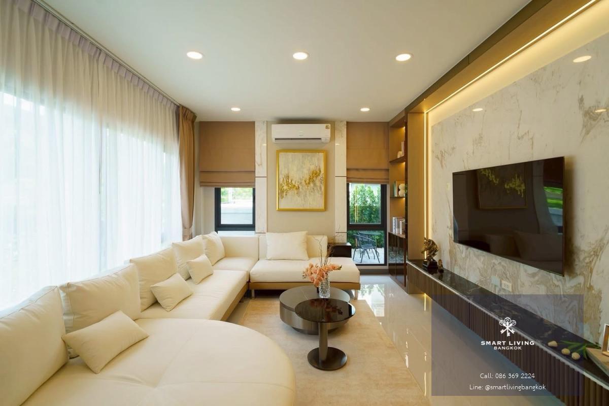 เช่า/ขายบ้านหรู The City Bangna พูลวิลล่าส่วนตัว ใกล้ Mega Bangna ทำเลบางนาศักยภาพสูง