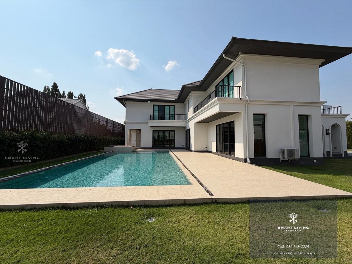 ขายบ้านเดี่ยวพร้อมสระว่ายน้ำ ตำแหน่งพิเศษ Nichada Onyx ใน Nichada Thani