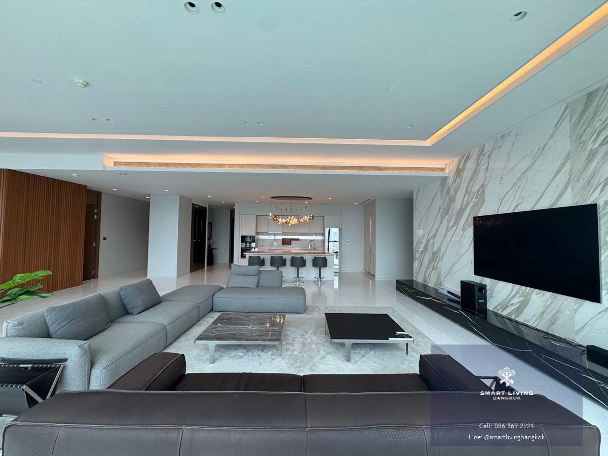 ✨ขาย/ให้เช่าคอนโดสุดหรูที่ The Residences at Sindhorn Kempinski 4 ห้องนอน พื้นที่กว้าง ตกแต่งสวย เฟอร์นิเจอร์ครบ ระเบียงใหญ่ วิวสวยมาก ใกล้ BTS ราชดำริ