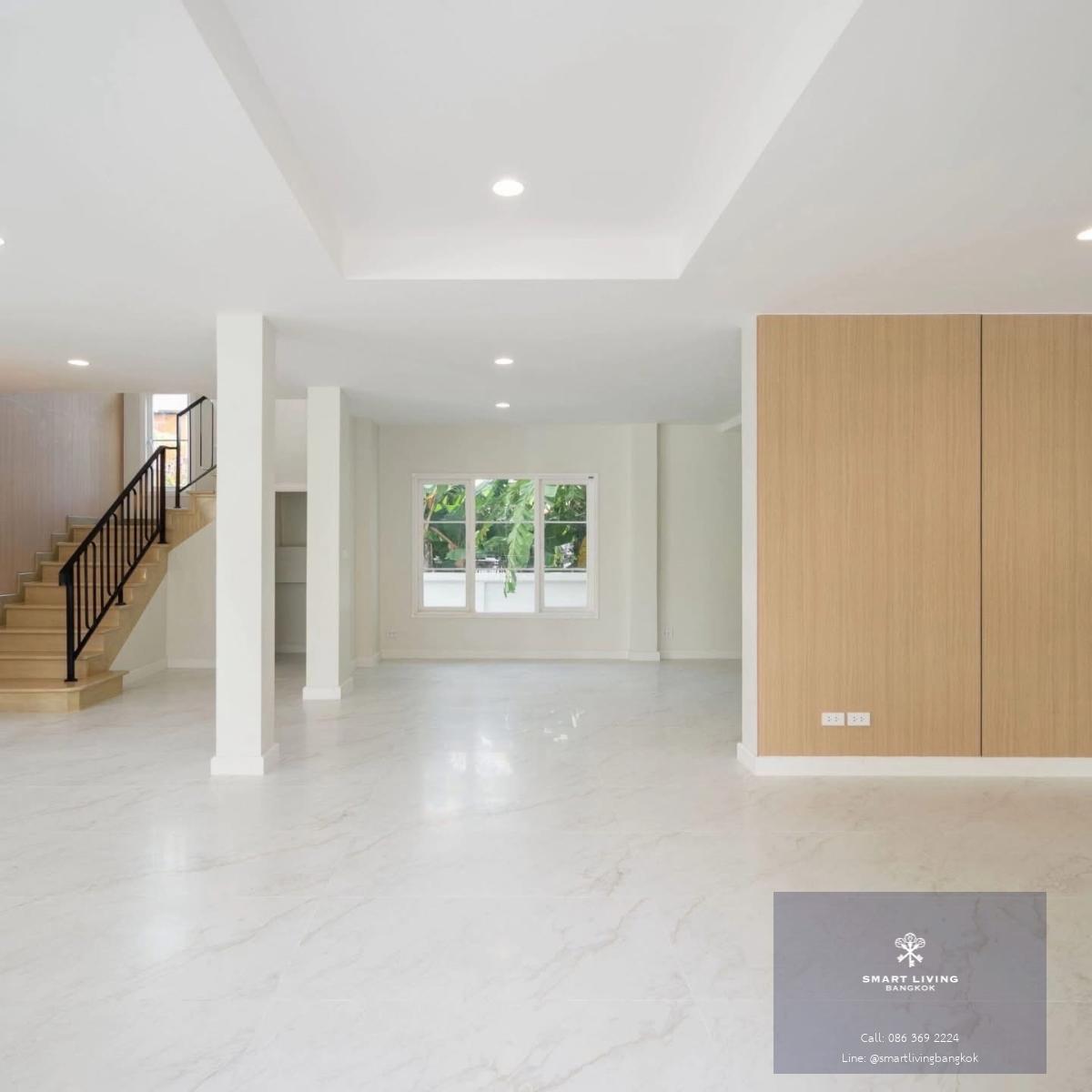 ขายบ้านเดี่ยวรีโนเวทใหม่ทั้งหลัง สุขุมวิท 103 บ้านหลังใหญ่พร้อมอยู่ ในราคาที่น่าสนใจ