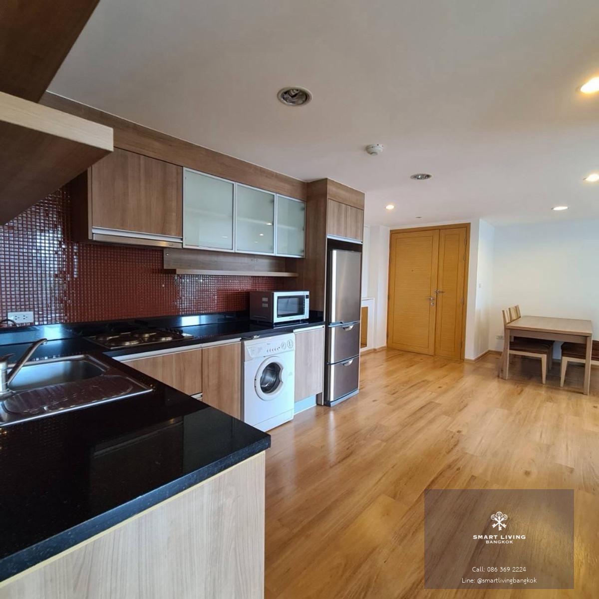 ให้เช่าห้องขนาดใหญ่  2 ห้องนอน พื้นที่ 107 ตร.ม ทำเลหลังสวน ใกล้ BTS ชิดลม ใจกลางเมือง เหมาะอยู่อาศัยระยะยาว