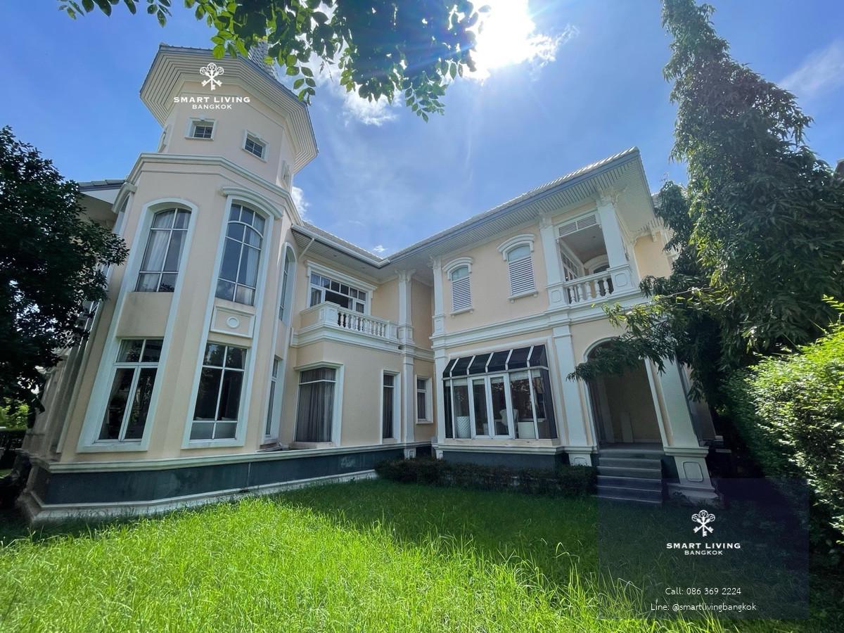 บ้านเดี่ยวหรูหลังใหญ่ในหมู่บ้านเดอะ รอยัล เรสซิเดนซ์ ทำเลเกษตร–นวมินทร์ ติดวิลล่า มาร์เก็ต