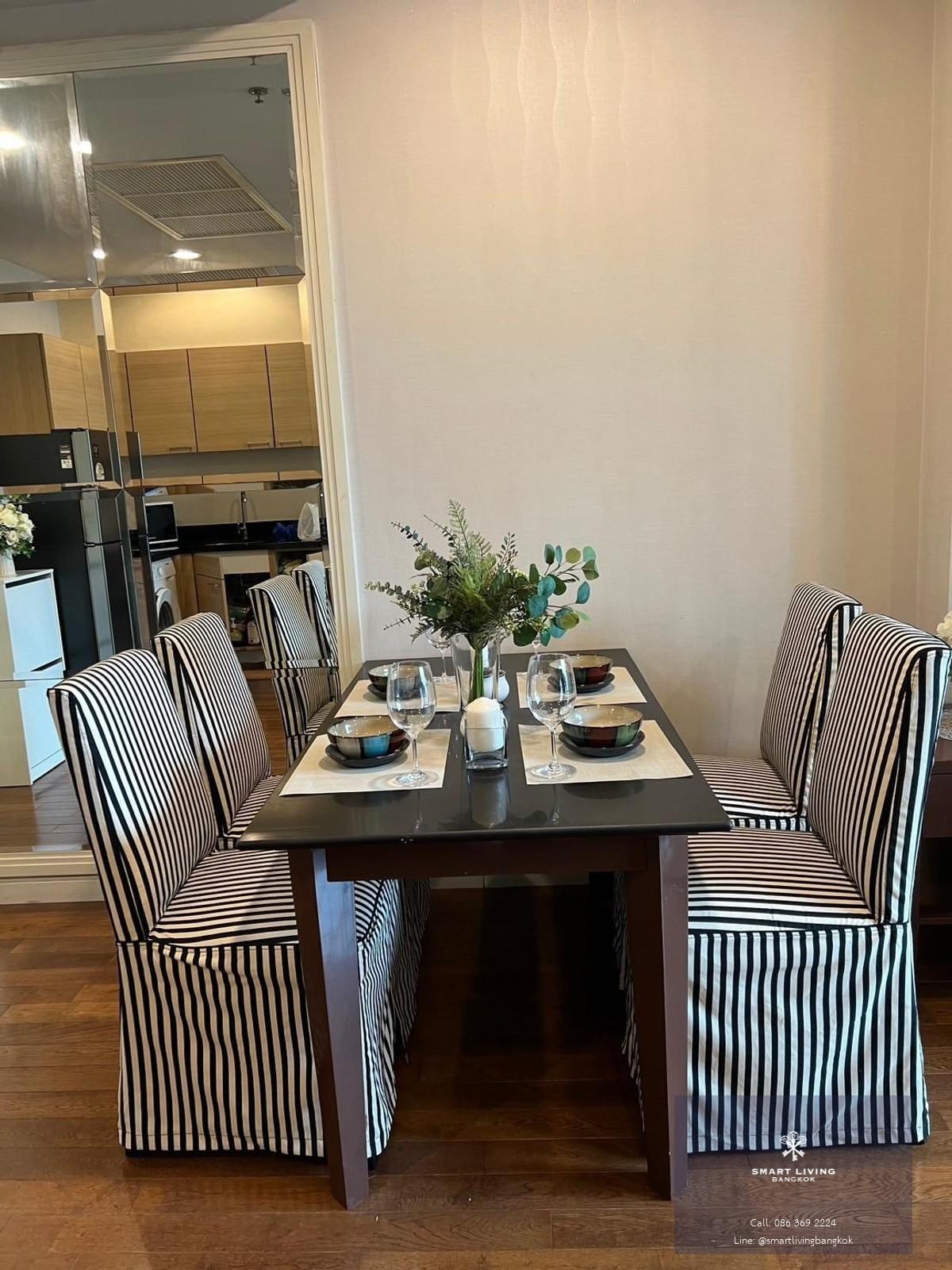 ✨ขาย/ให้เช่า  คอนโดย่านชิดลมที่ THE ADDRESS CHIDLOM เฟอร์นิเจอร์ครบ เดินเพียง 200 เมตรถึง BTS ชิดลม พร้อมเข้าอยู่