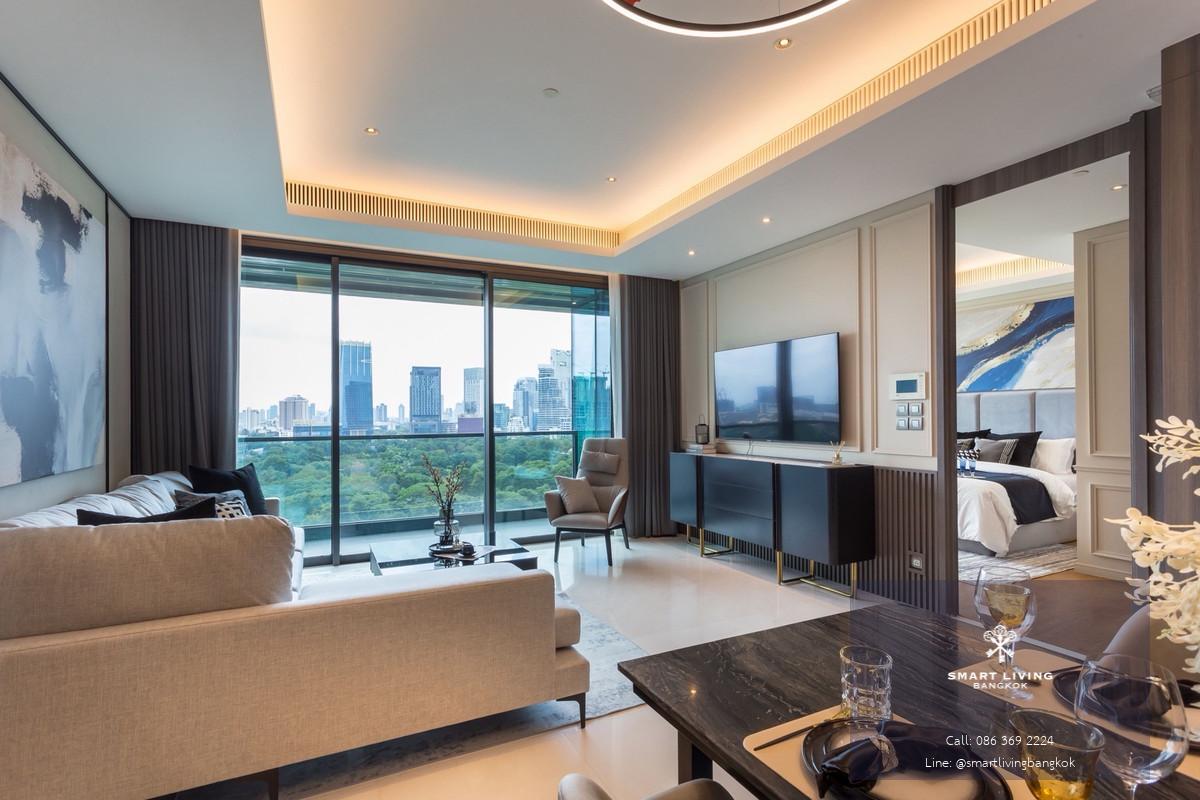 ขายคอนโดหรู 1 ห้องนอน สินธร ต้นสน พร้อมผู้เช่า วิวสวนลุมพินี ใกล้ BTS ชิดลม