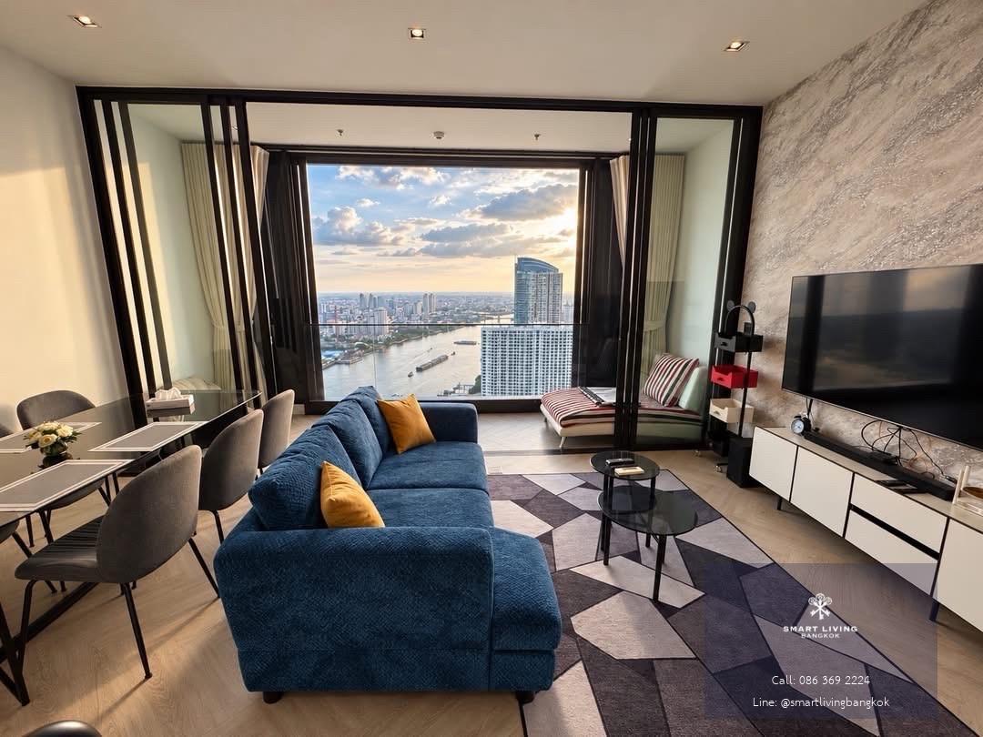 คอนโดวิวโค้งแม่น้ำเจ้าพระยา Chapter เจริญนคร–ริเวอร์ไซด์ ใกล้ ICONSIAM มองเห็น Asiatique พร้อมอยู่