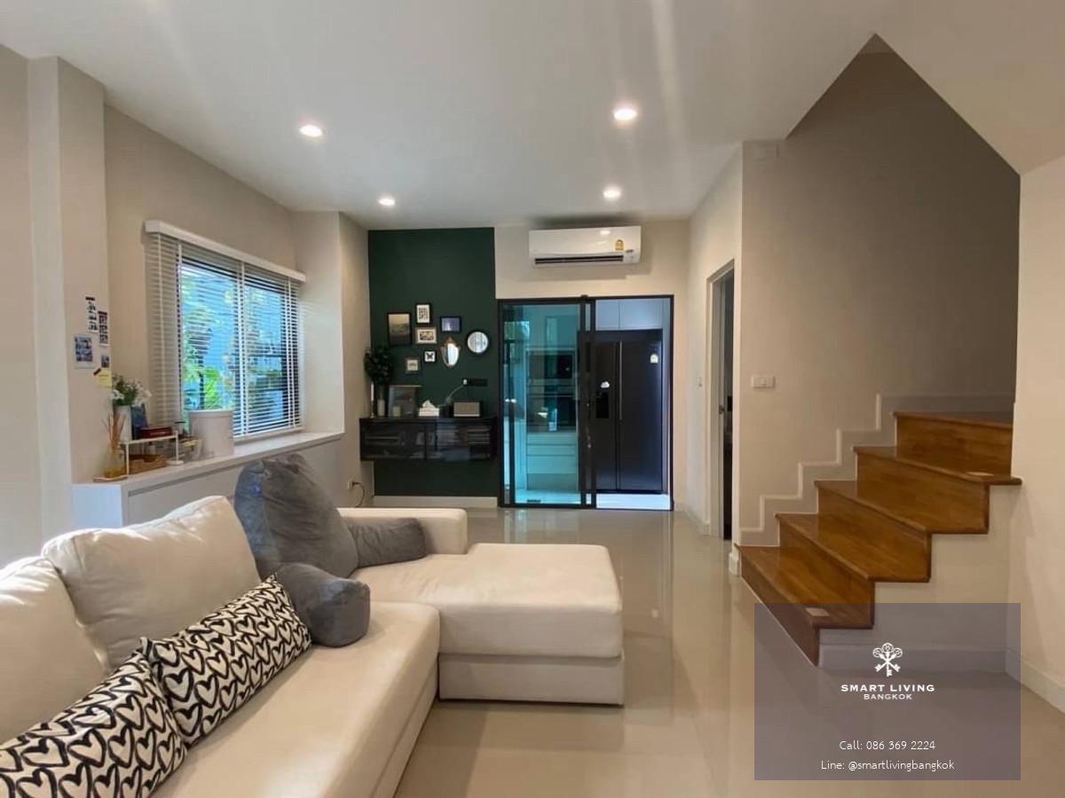 ให้เช่า ทาวน์โฮม Verve Rama 9 2 ห้องนอน 113 ตร.ม เลี้ยงสัตว์ได้ ใกล้พระราม 9