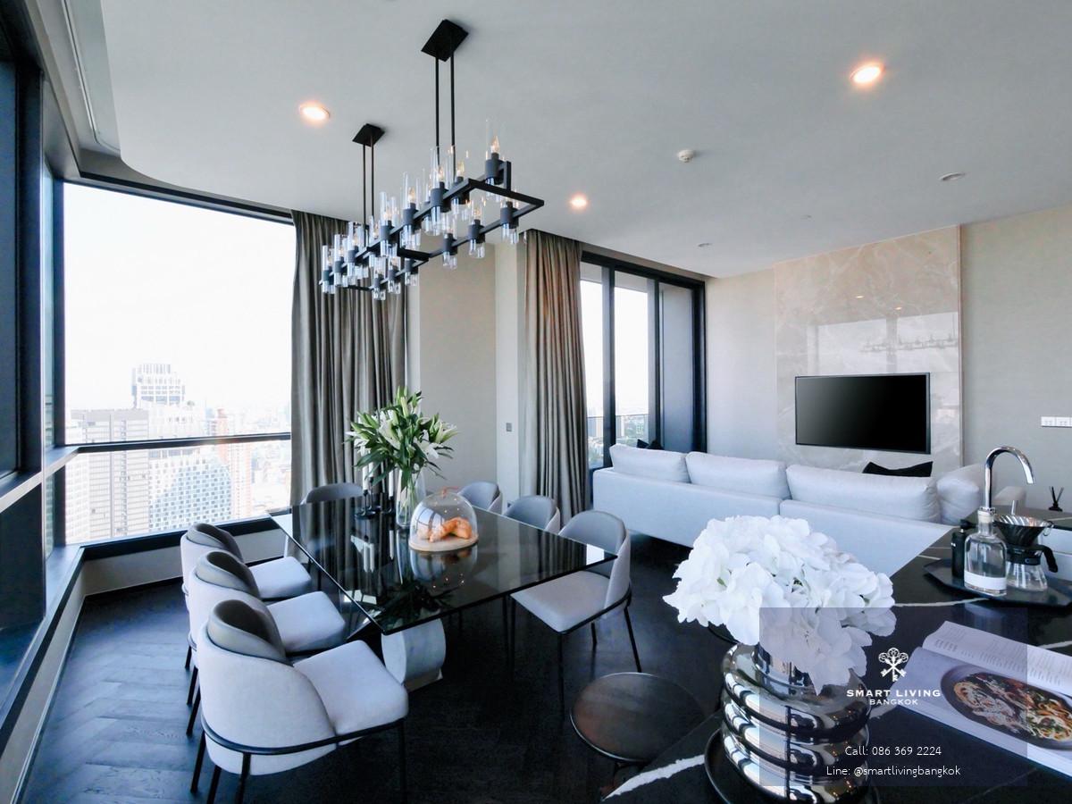 ให้เช่าคอนโด The Esse Sukhumvit 36 ทองหล่อ 3 ห้องนอน ชั้นสูง วิวเปิด ใกล้ BTS ทองหล่อ พร้อมอยู่