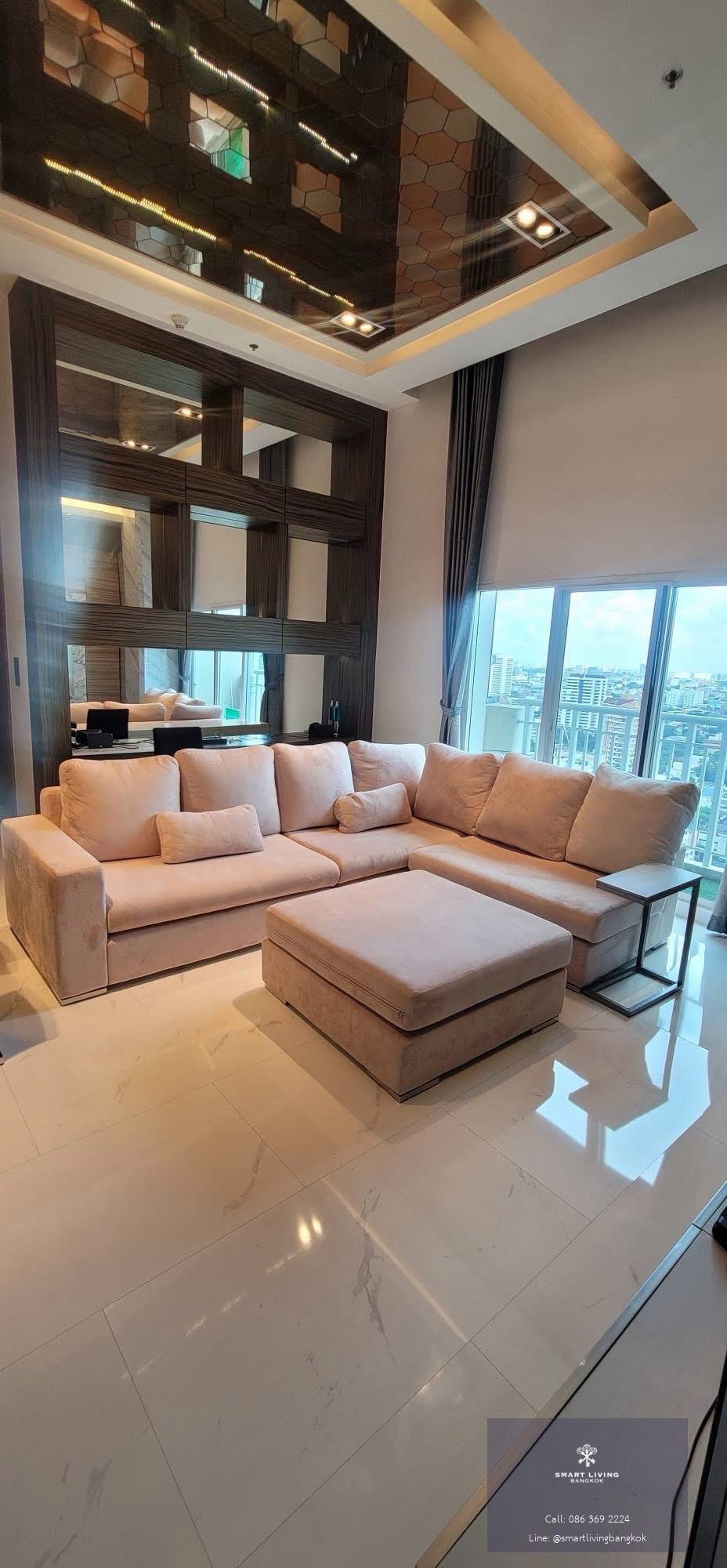 ขายและให้เช่าคอนโด Duplex Penthouse หรู 4 ห้องนอน ทำเลศักยภาพใจกลางทองหล่อ โครงการ 59 Heritage ใกล้ BTS ทองหล่อ