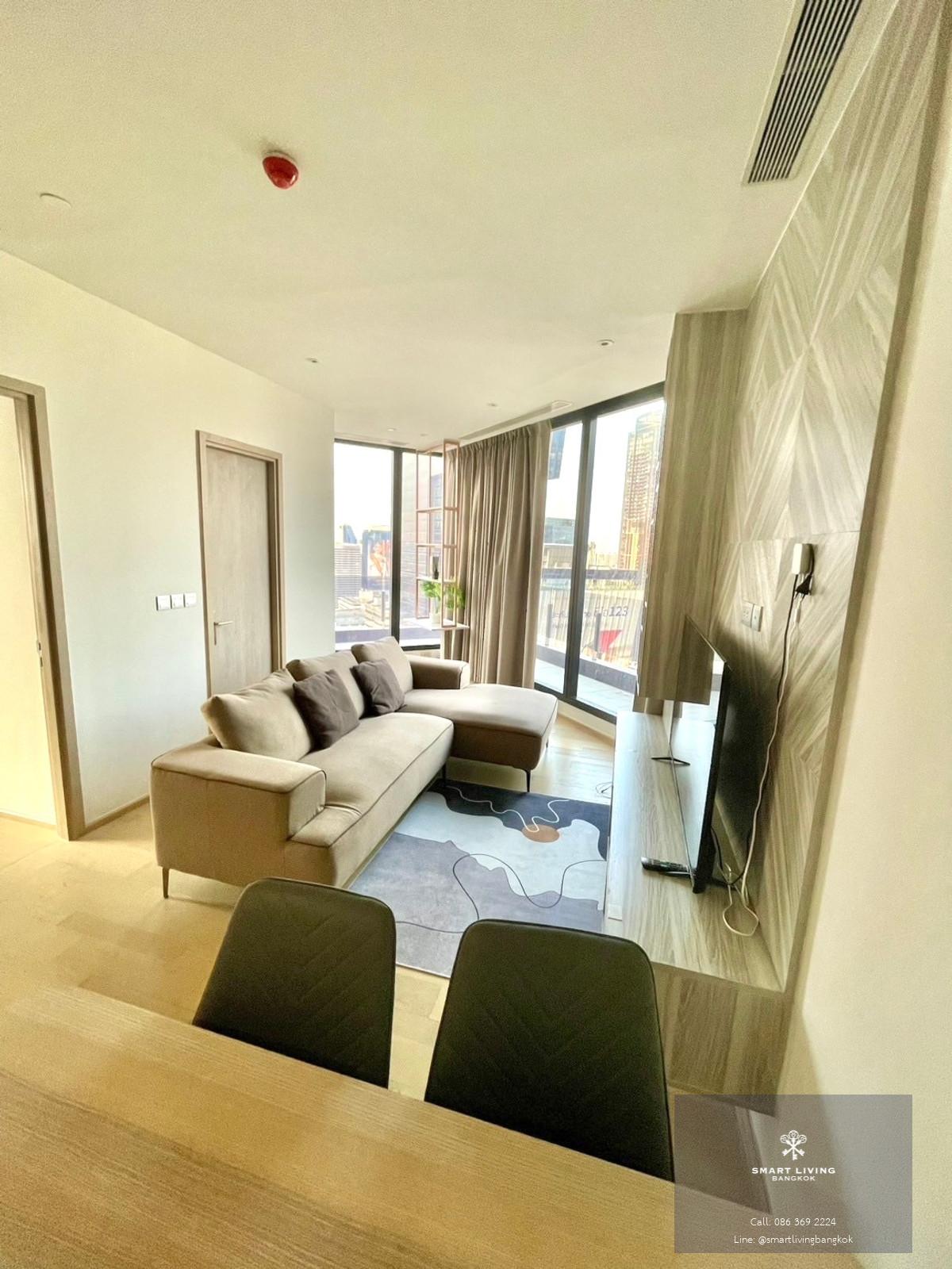 ให้เช่า คอนโด  Ashton Asoke Rama 9  2 ห้องนอน 91 ตร.ม.  ตกแต่งครบ พร้อมเฟอร์นิเจอร์ครบ